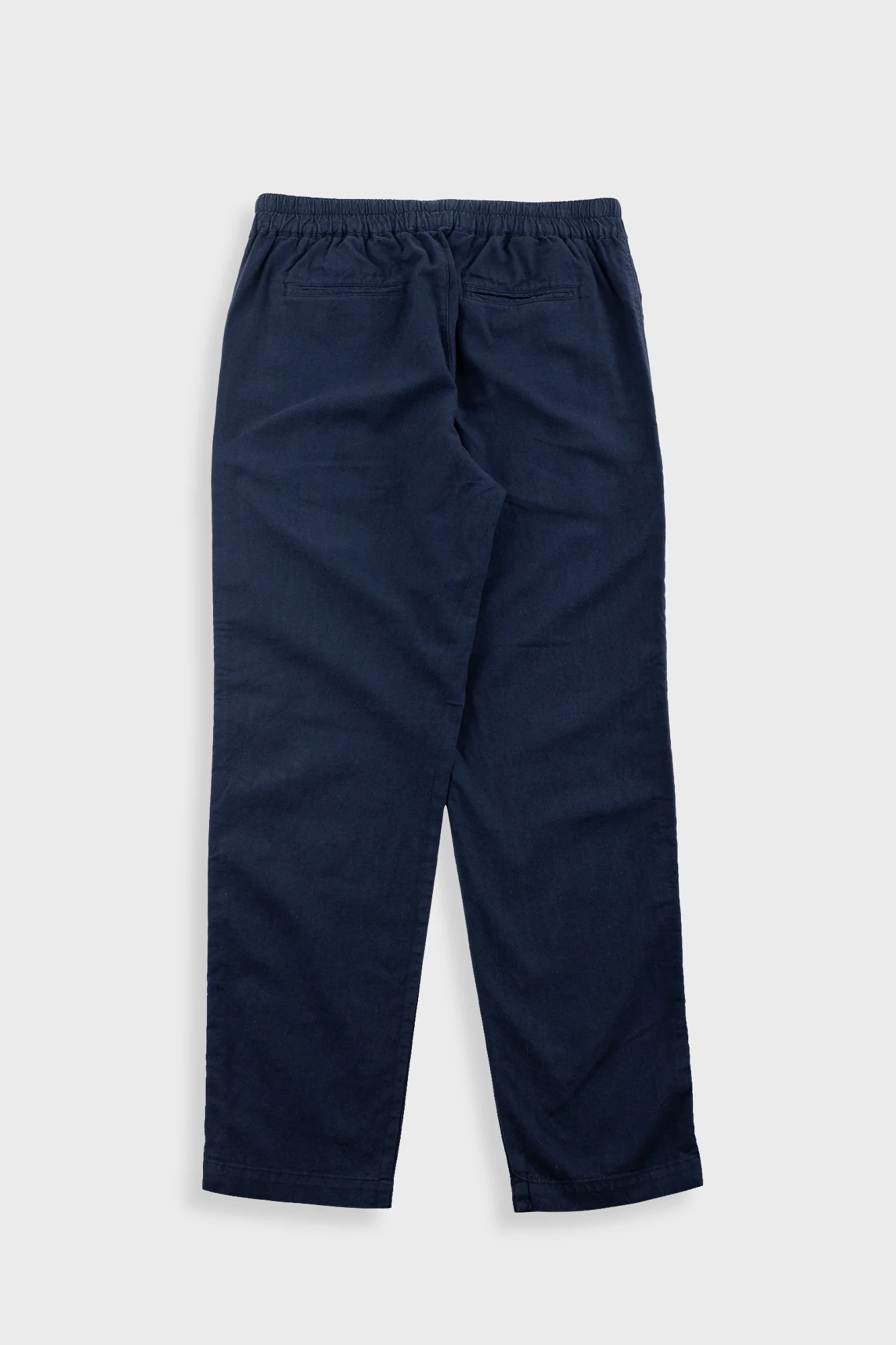Cotton Linen Trouser - Dark Navy - Image 9