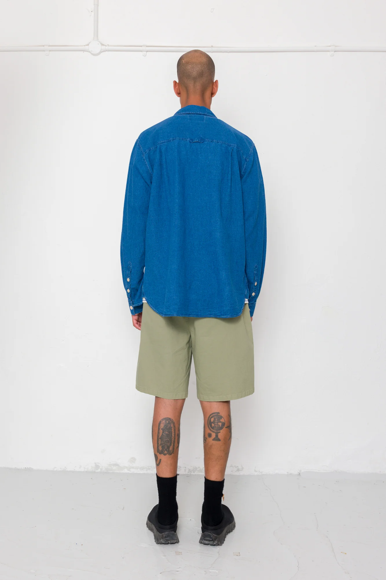 Easy Fit Shirt - Indigo Linen - Image 13