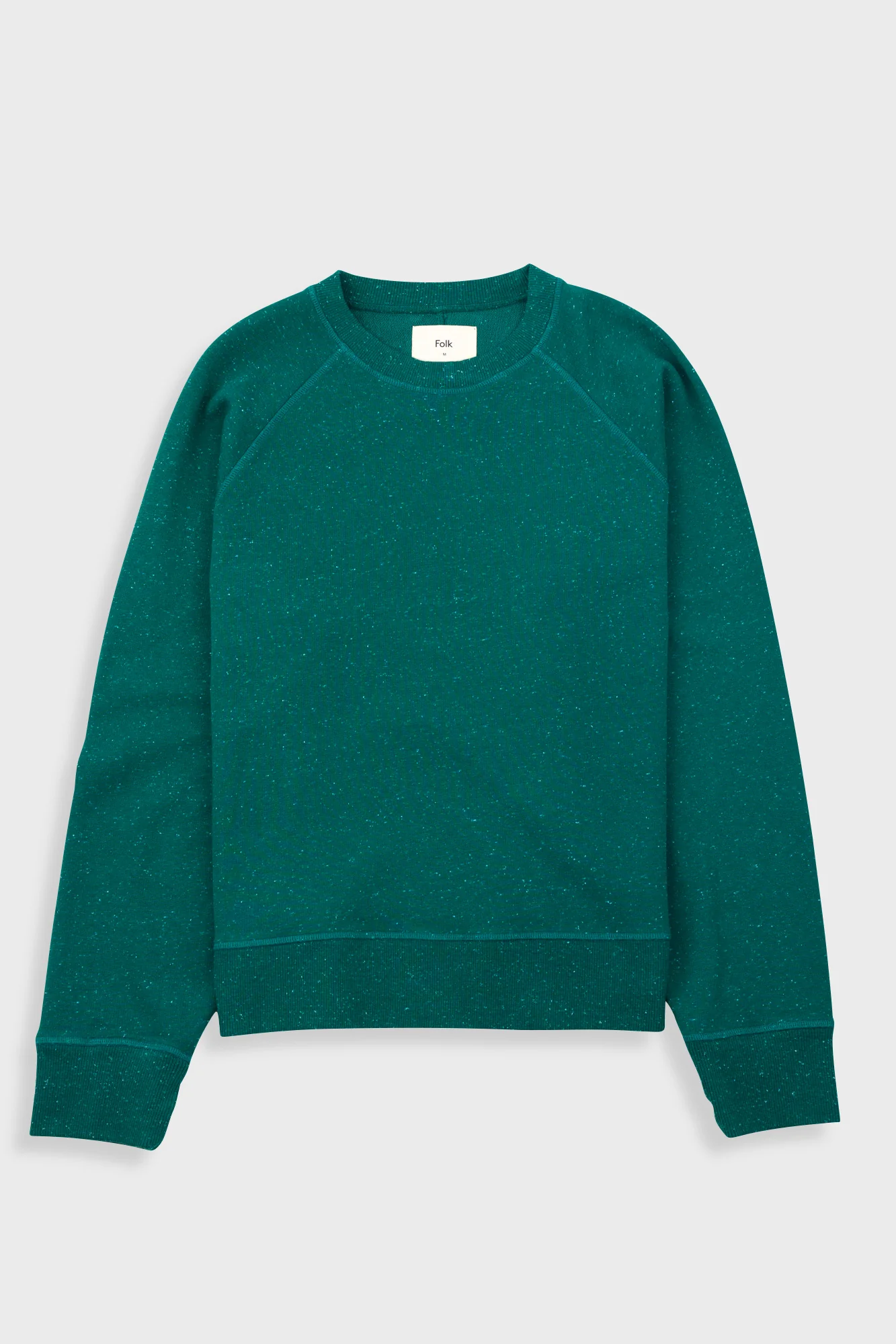 Engineered Raglan Sweat - Phthalo Green