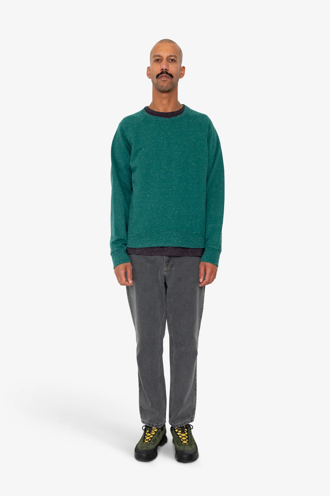 Engineered Raglan Sweat - Phthalo Green - Image 2