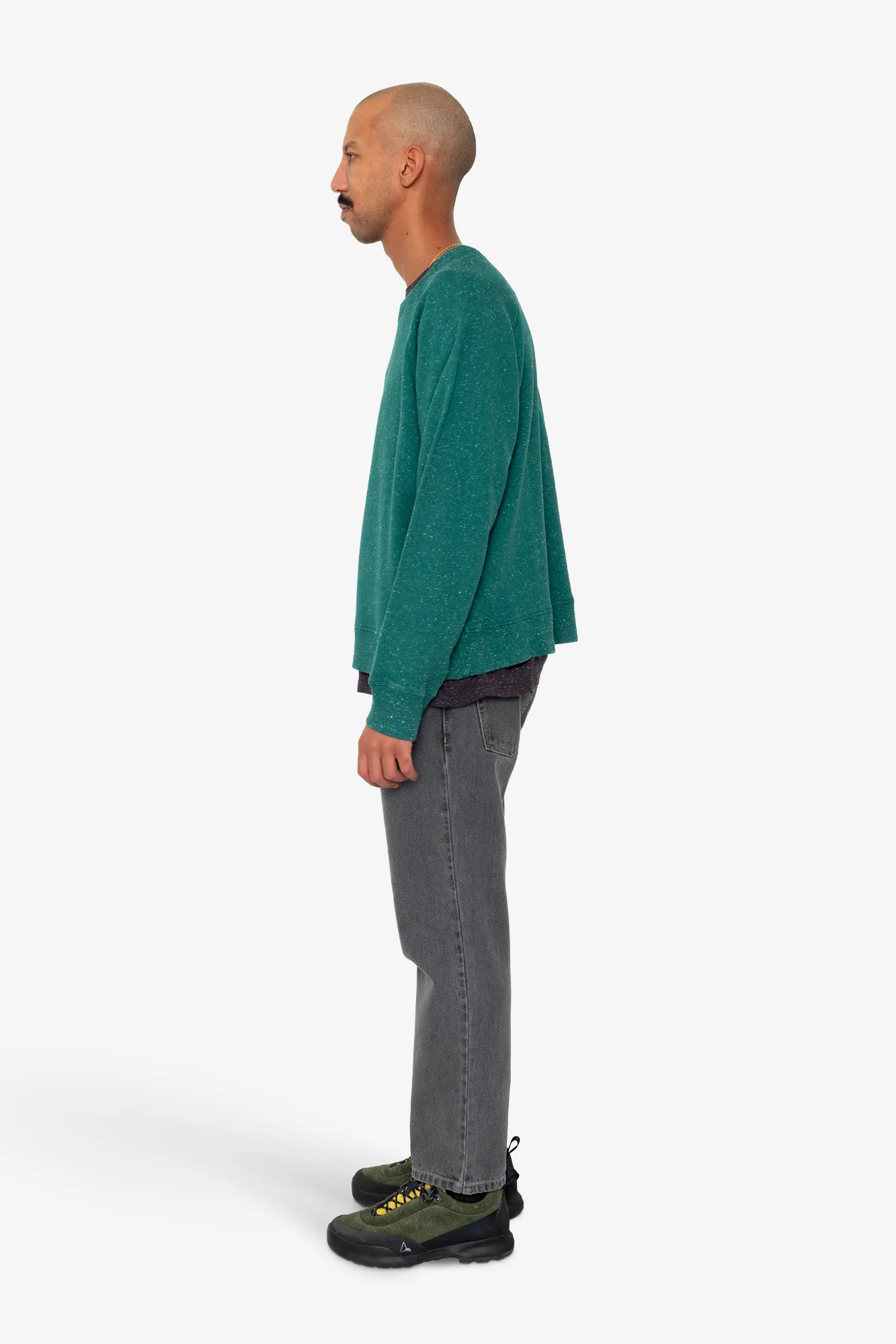 Engineered Raglan Sweat - Phthalo Green - Image 4