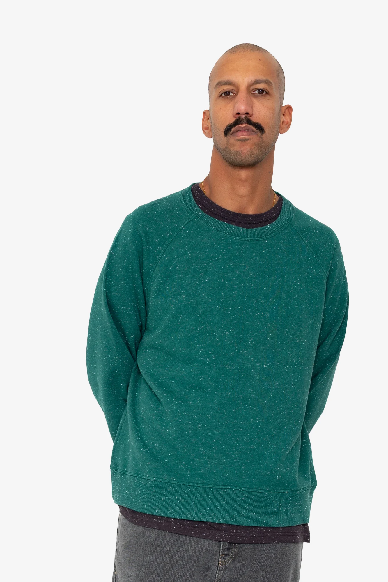 Engineered Raglan Sweat - Phthalo Green - Image 7