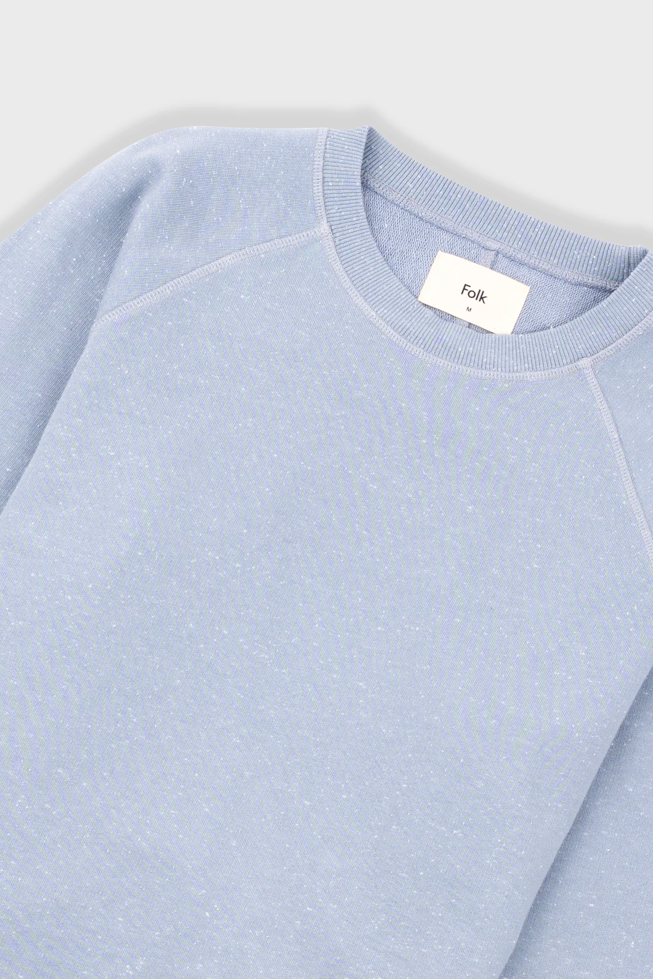Engineered Raglan Sweat - Soft Blue - Image 5