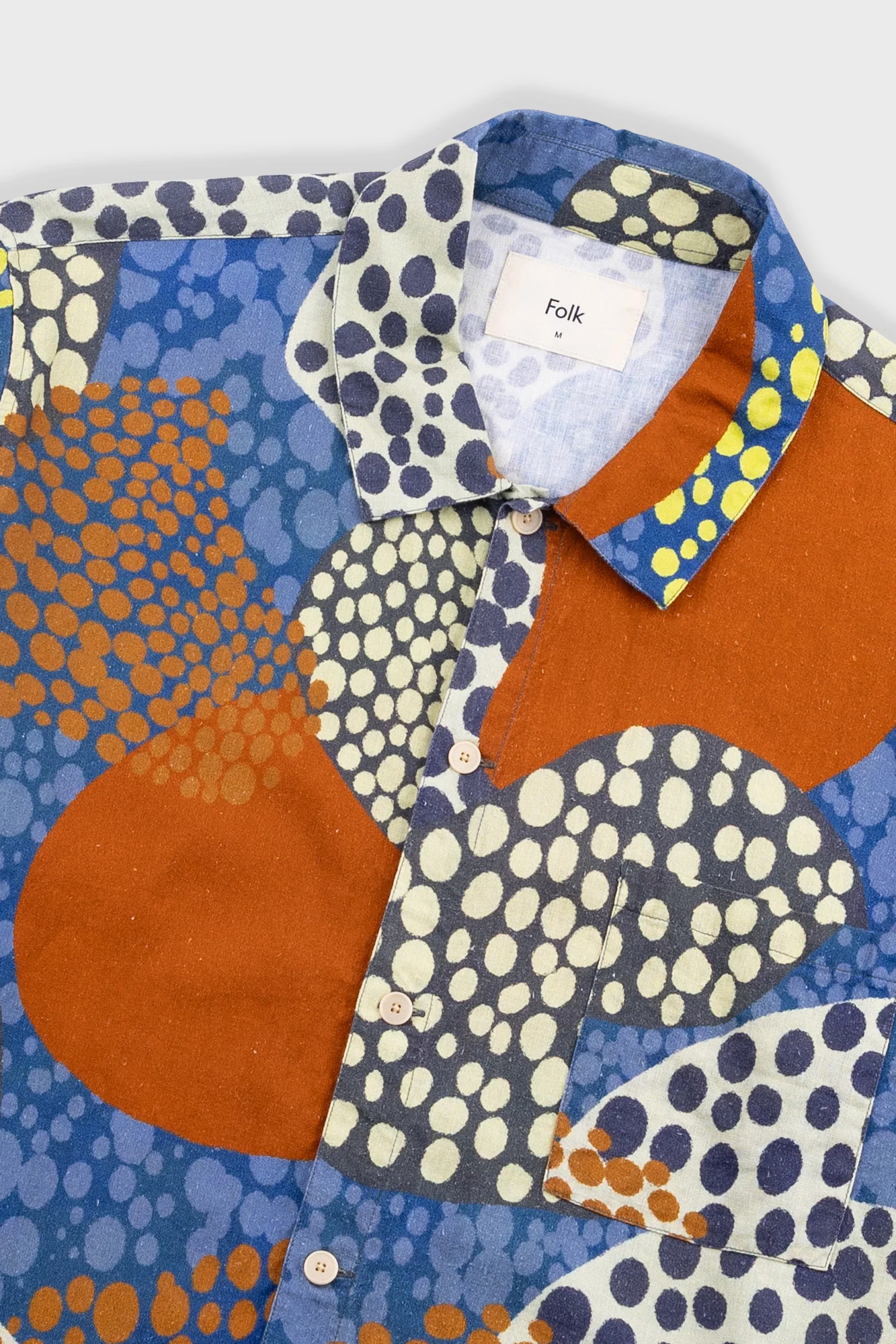 Gabe Shirt - Dot Print Red Multi - Image 5