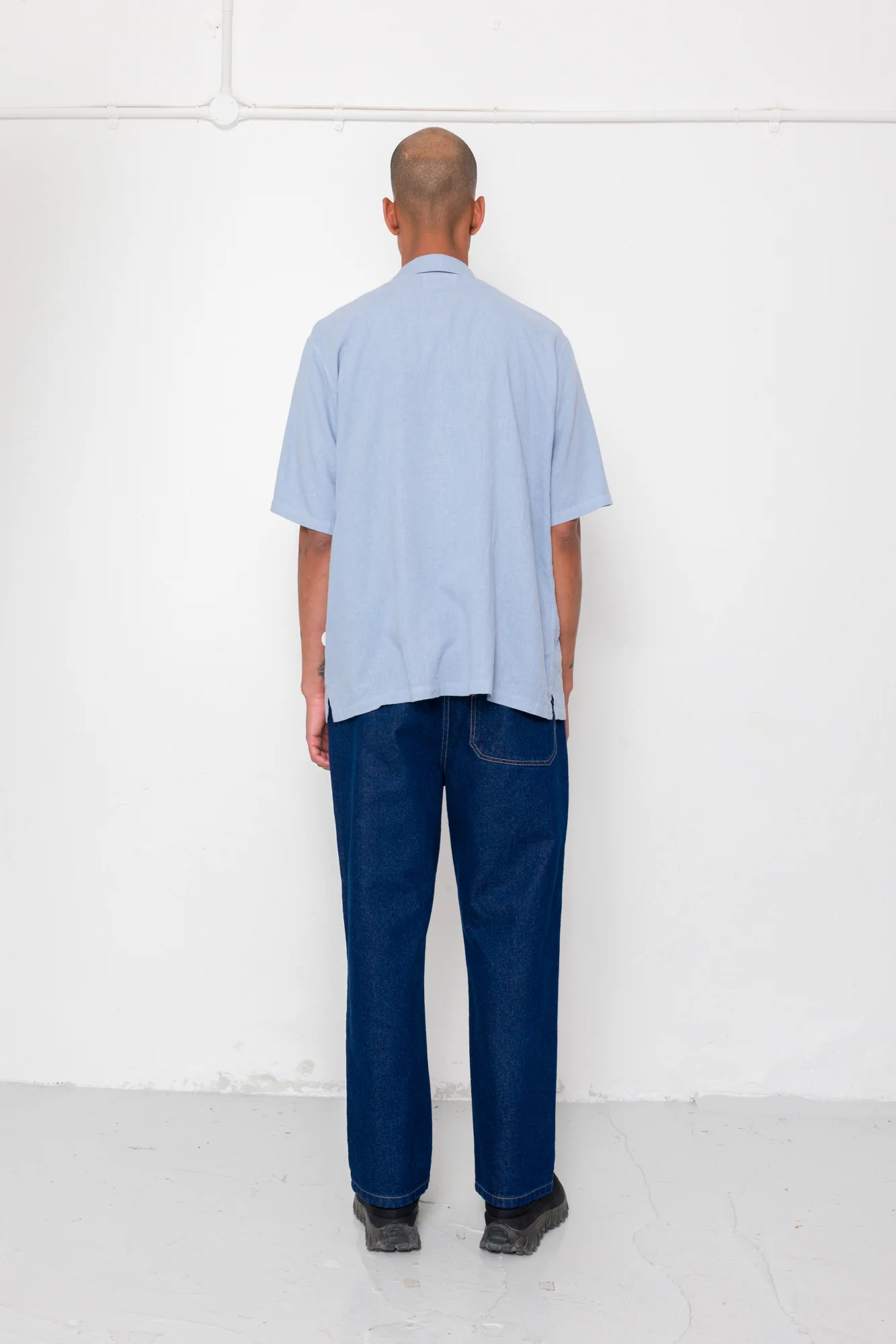 Gabe Shirt - Soft Blue - Image 10