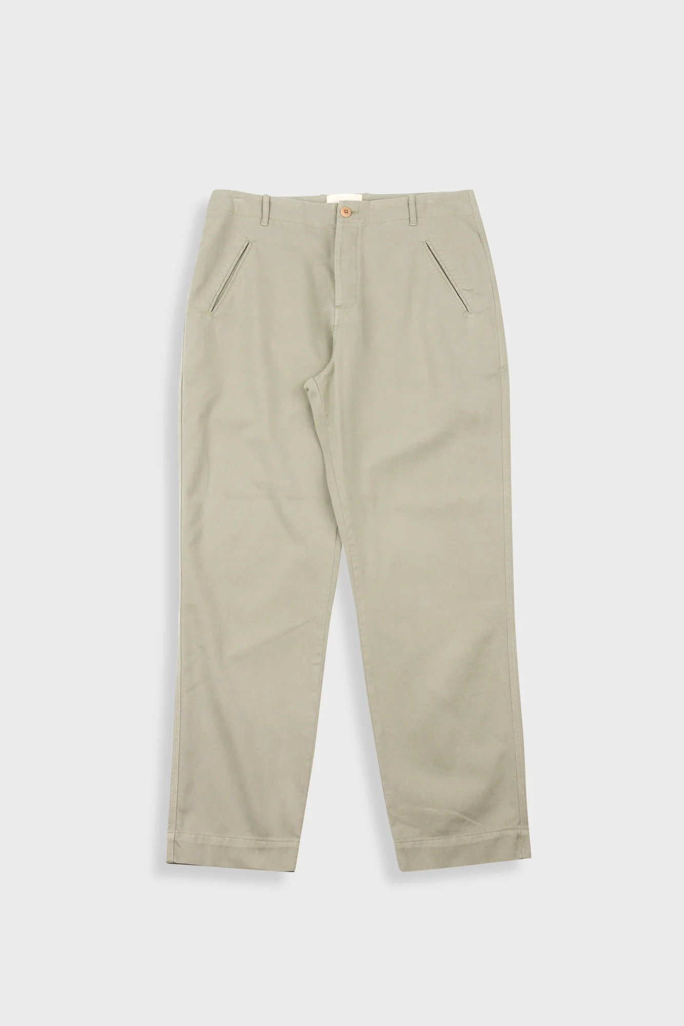 Lean Assembly Pant - Light Olive Brushed Twill