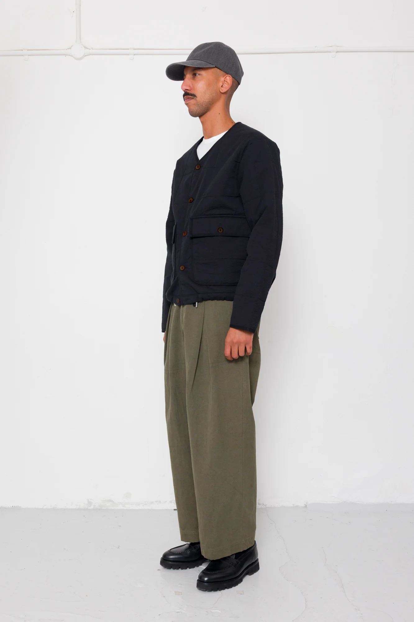 Lightweight Liner Jacket - Black - Image 7