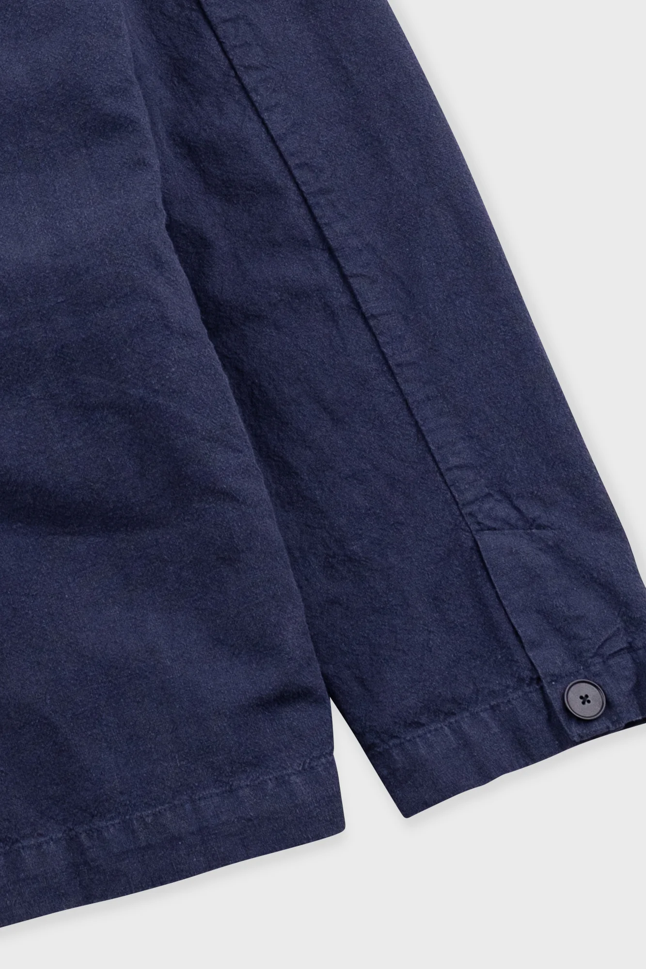 Lunar Blazer - Dark Navy Cotton Linen - Image 8