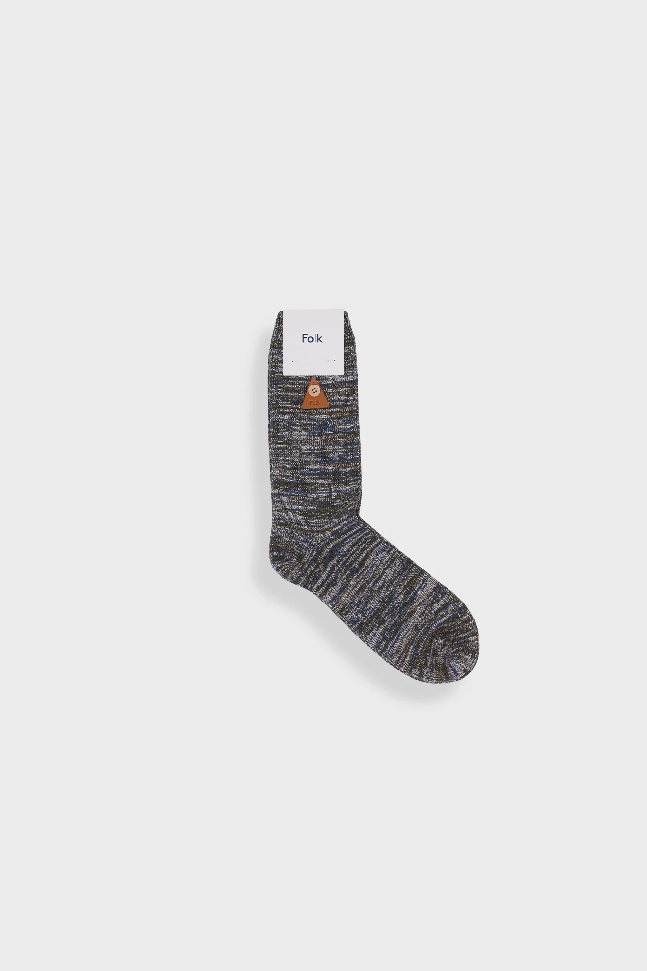 Melange Socks - Dark Sage Mix