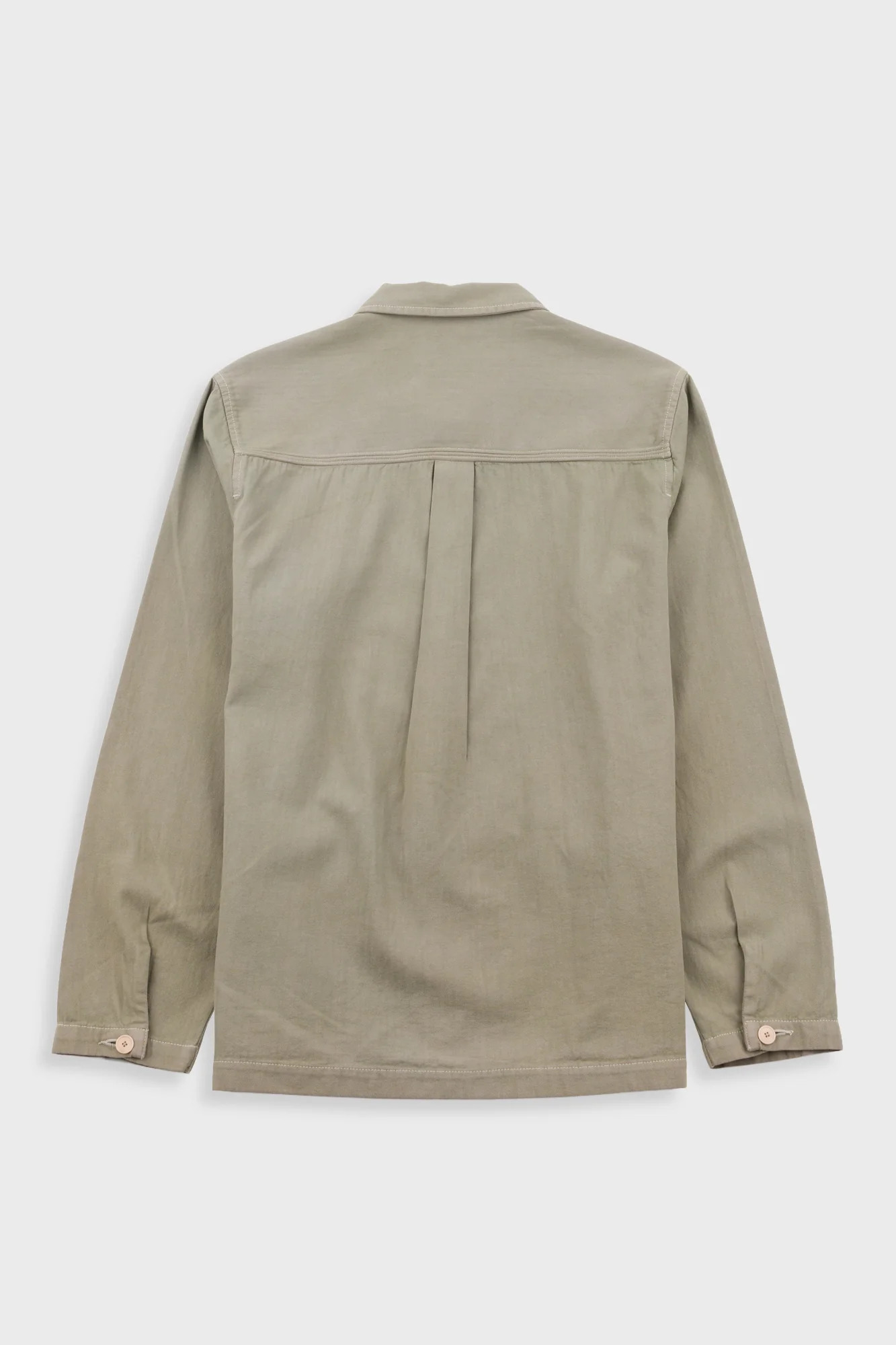 Meyer Shirt Jacket - Silver Sage Herringbone - Image 9
