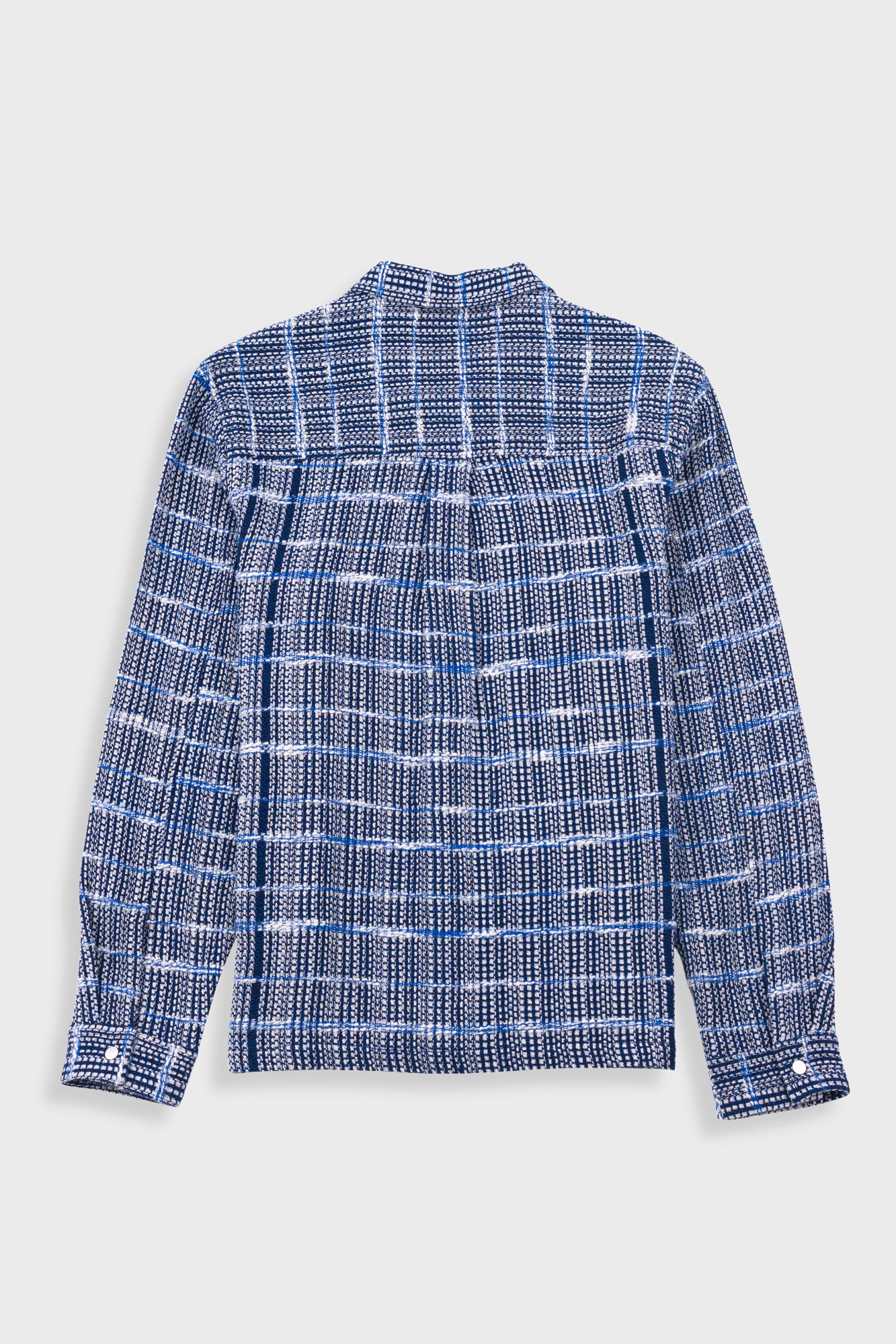 Patch Overshirt - Blue Tapestry - Image 9