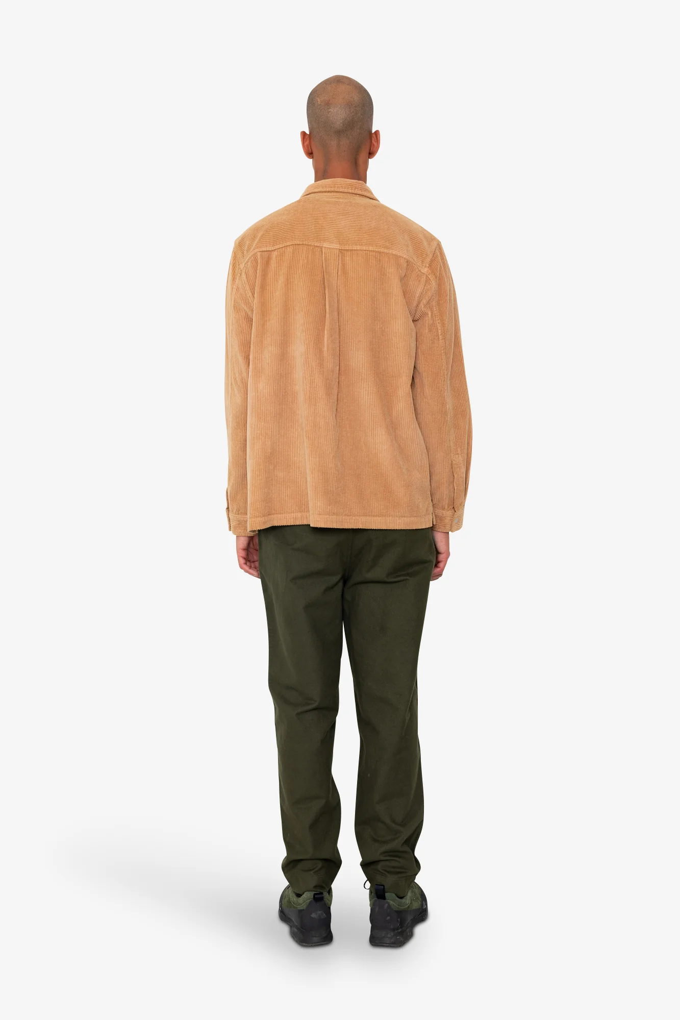 Patch Overshirt - Mink Chunky Cord - Image 5