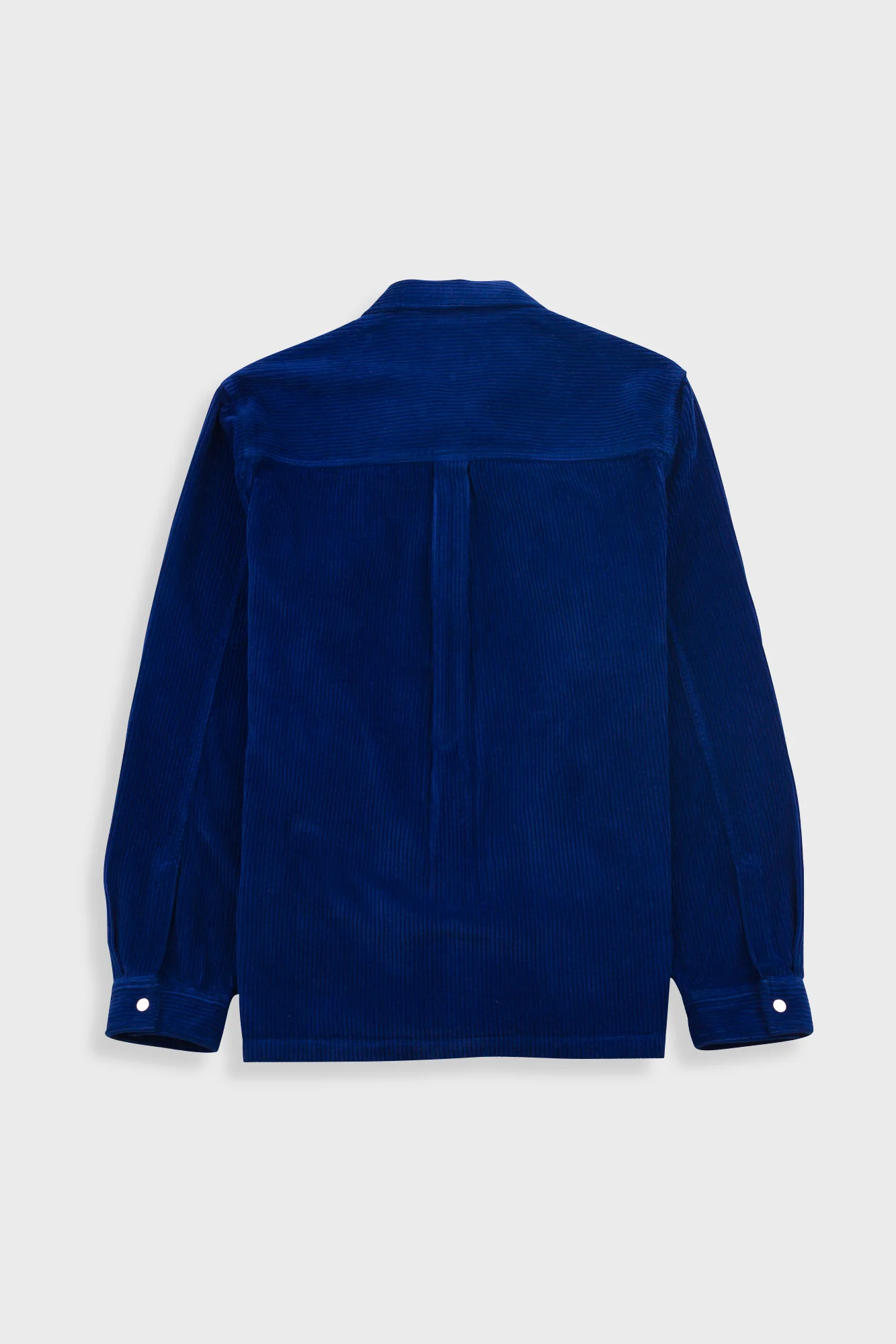 Patch Overshirt - Rich Navy Chunky Cord - Image 9