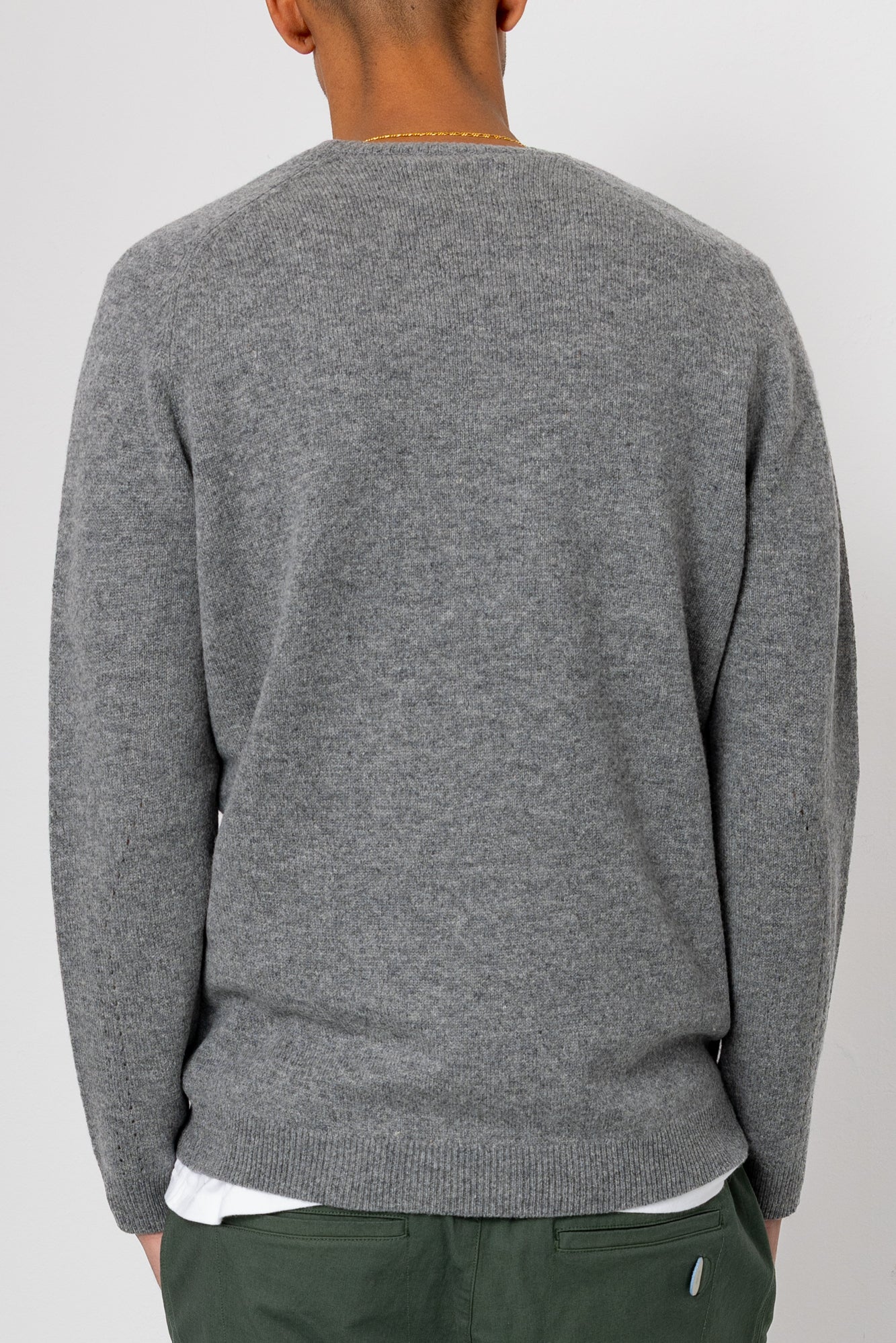 Patrice Crew - Grey Melange - Image 6