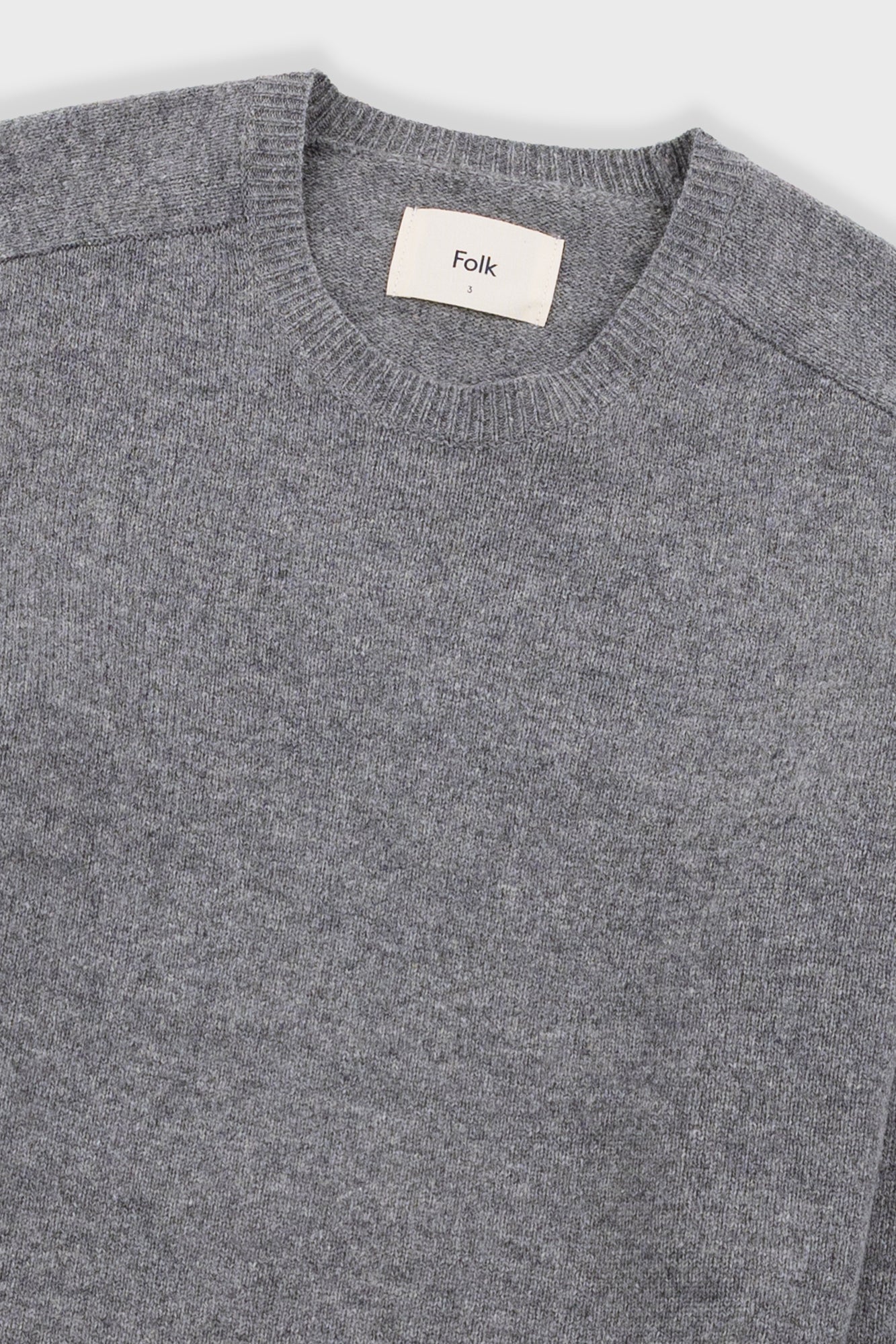 Patrice Crew - Grey Melange - Image 9