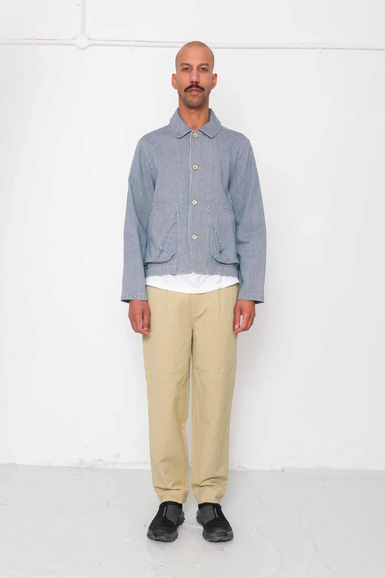 Prism Jacket - Indigo Ticking Stripe - Image 2