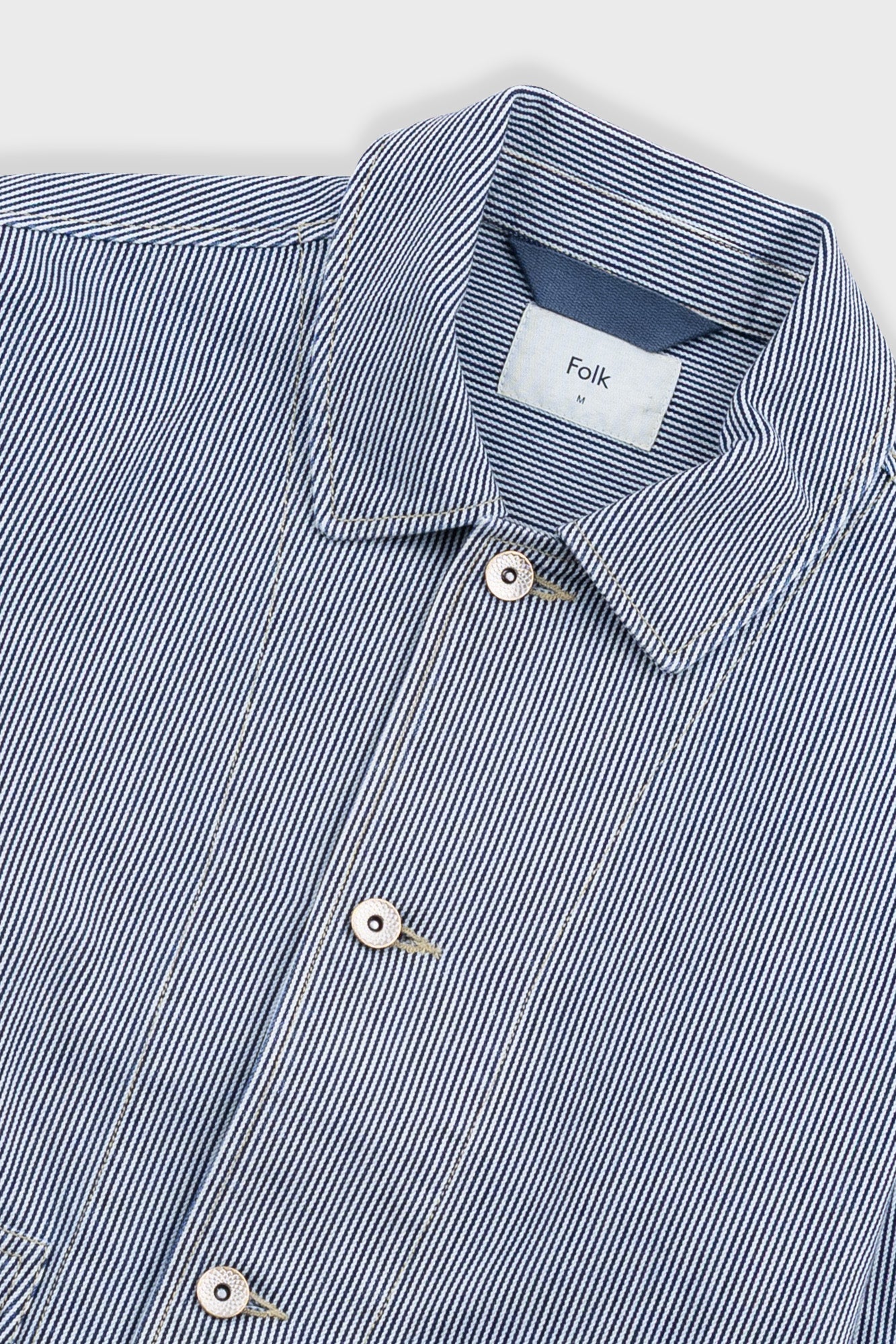 Prism Jacket - Indigo Ticking Stripe - Image 5