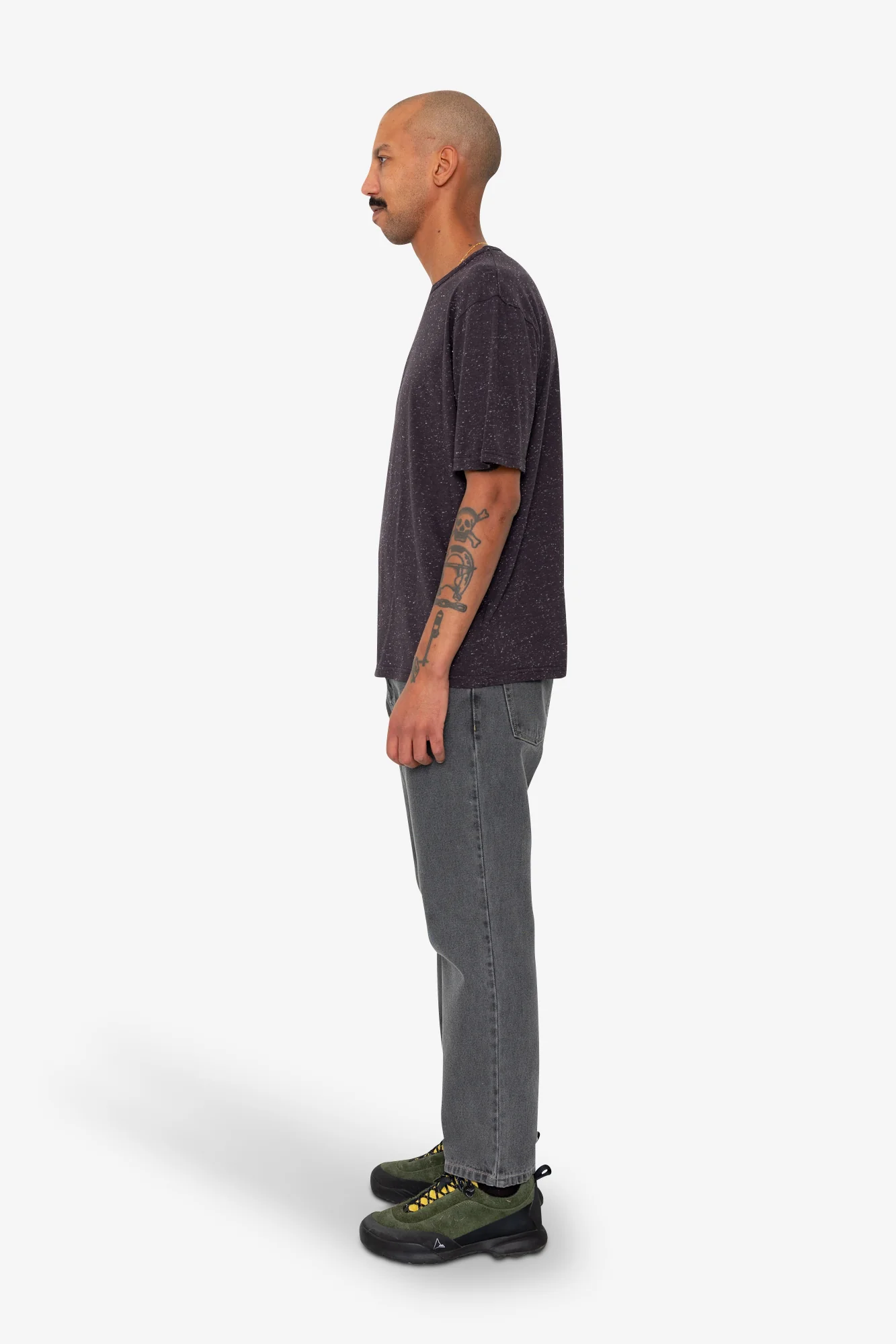 Relaxed Assembly T-Shirt - Black Grape - Image 4