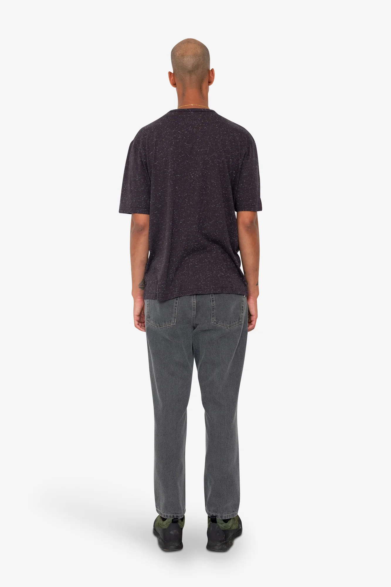 Relaxed Assembly T-Shirt - Black Grape - Image 9