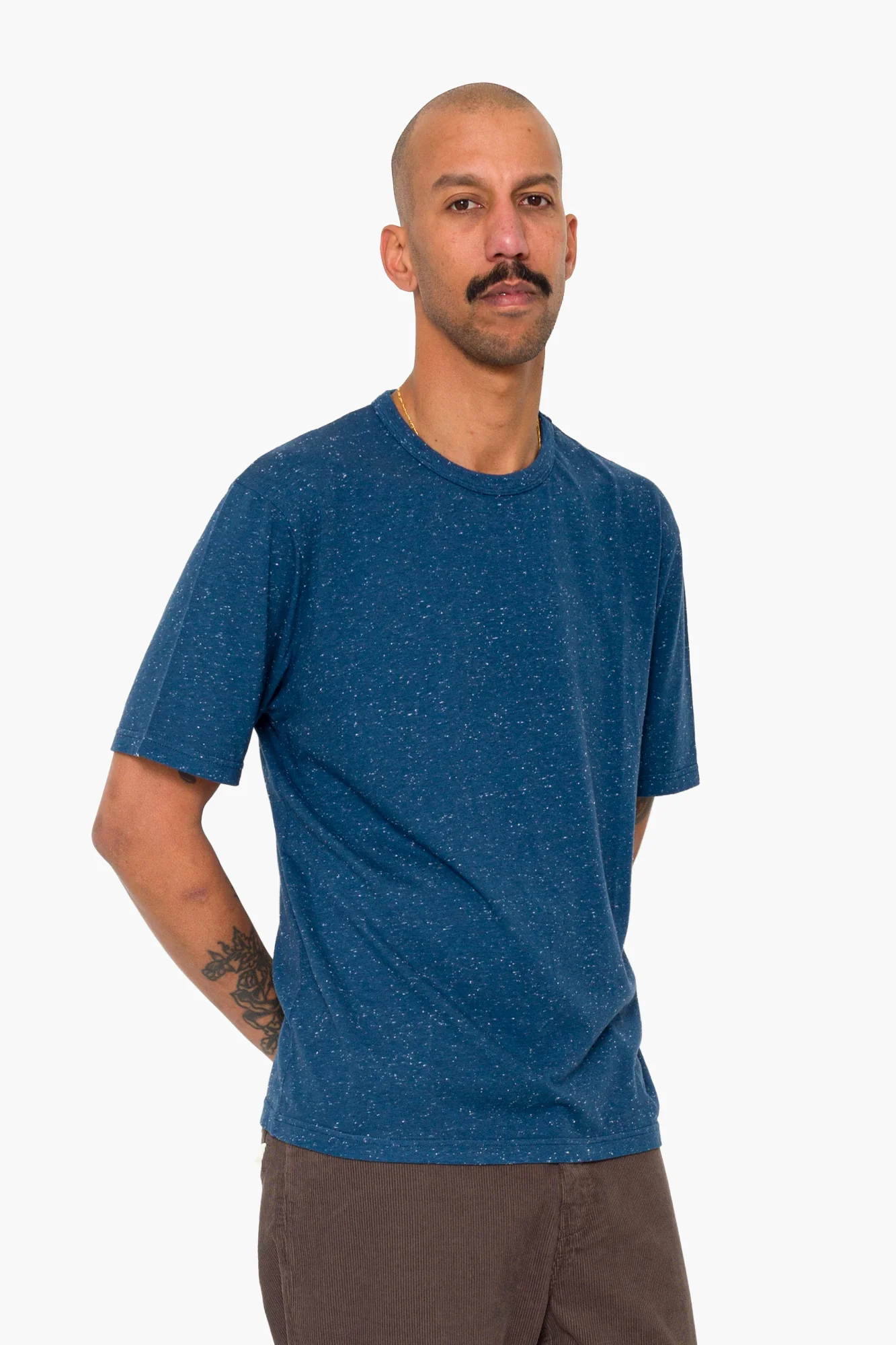 Relaxed Assembly T-Shirt - Indigo Nep - Image 7