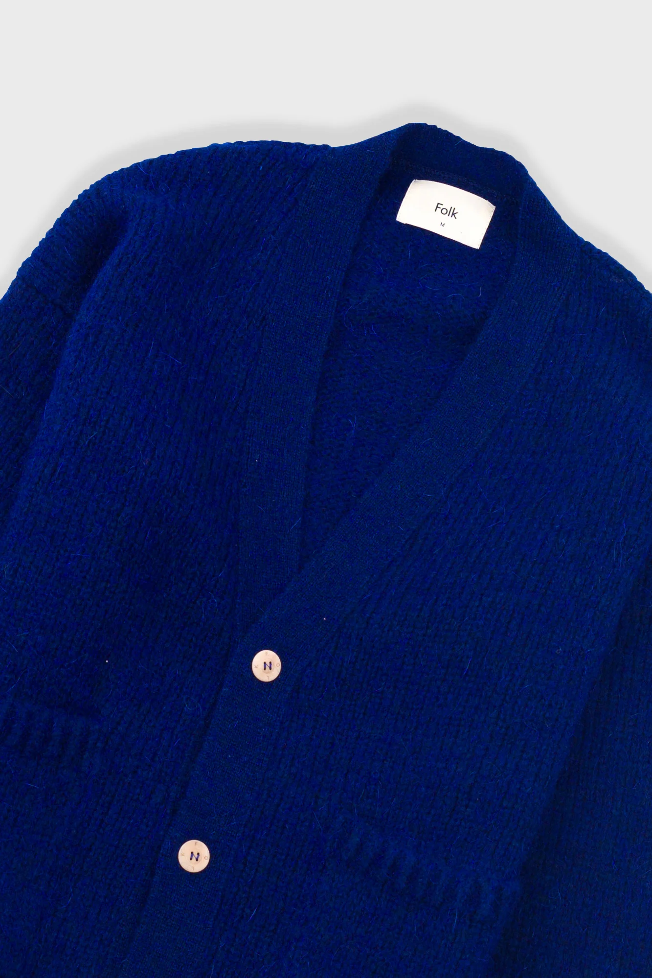 Relaxed Cardigan - Rich Blue - Image 5