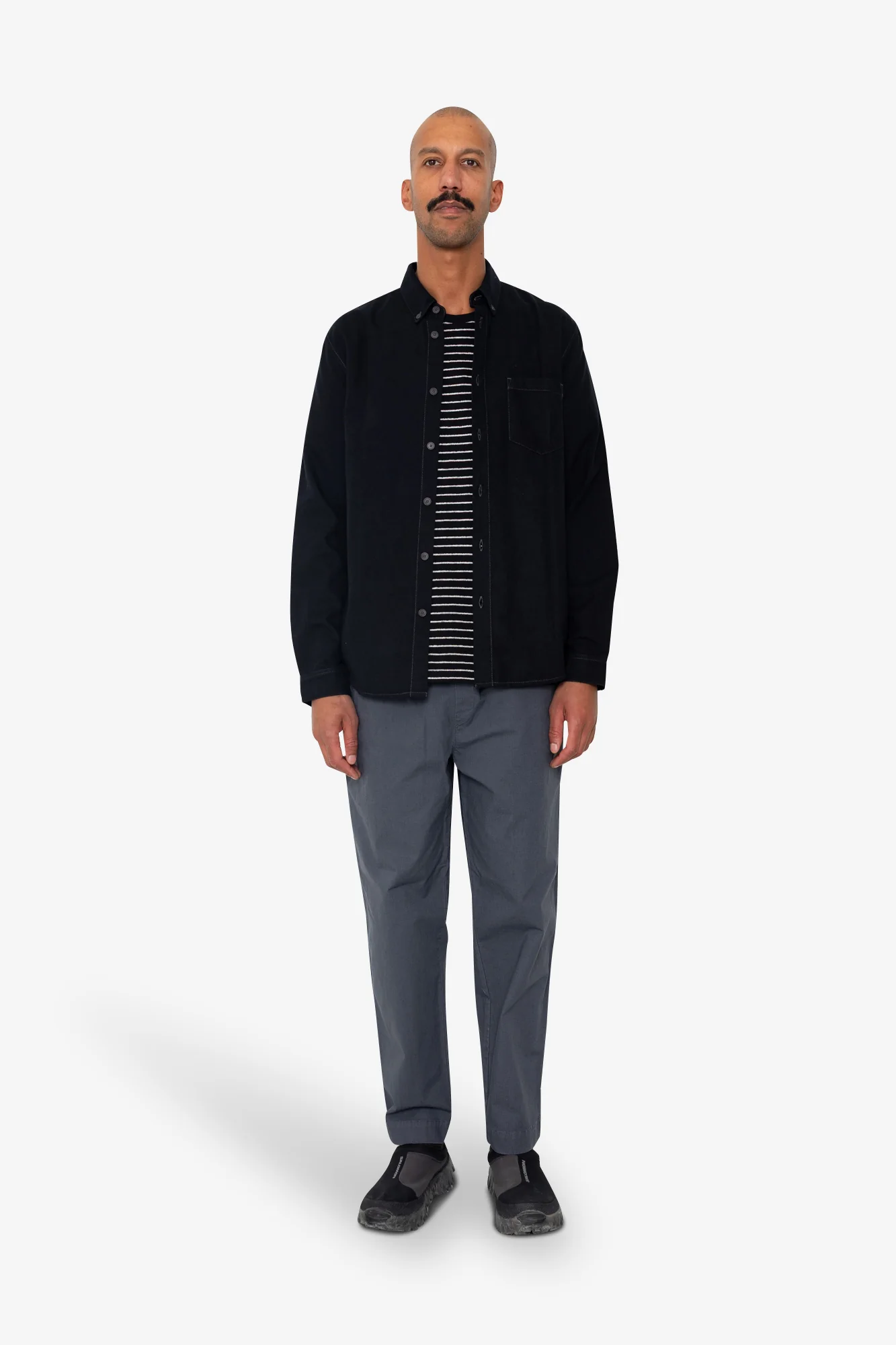 Relaxed Fit Shirt - Black Flannel - Image 2