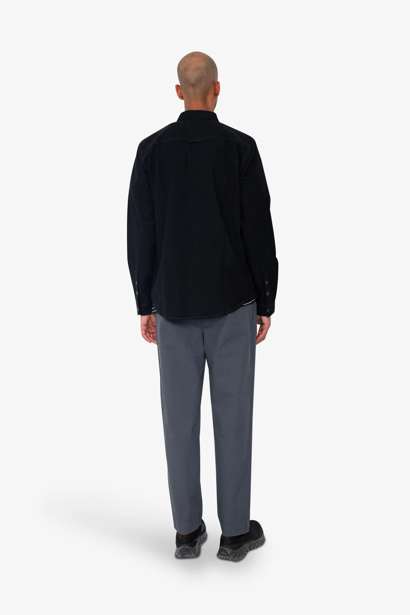 Relaxed Fit Shirt - Black Flannel - Image 8