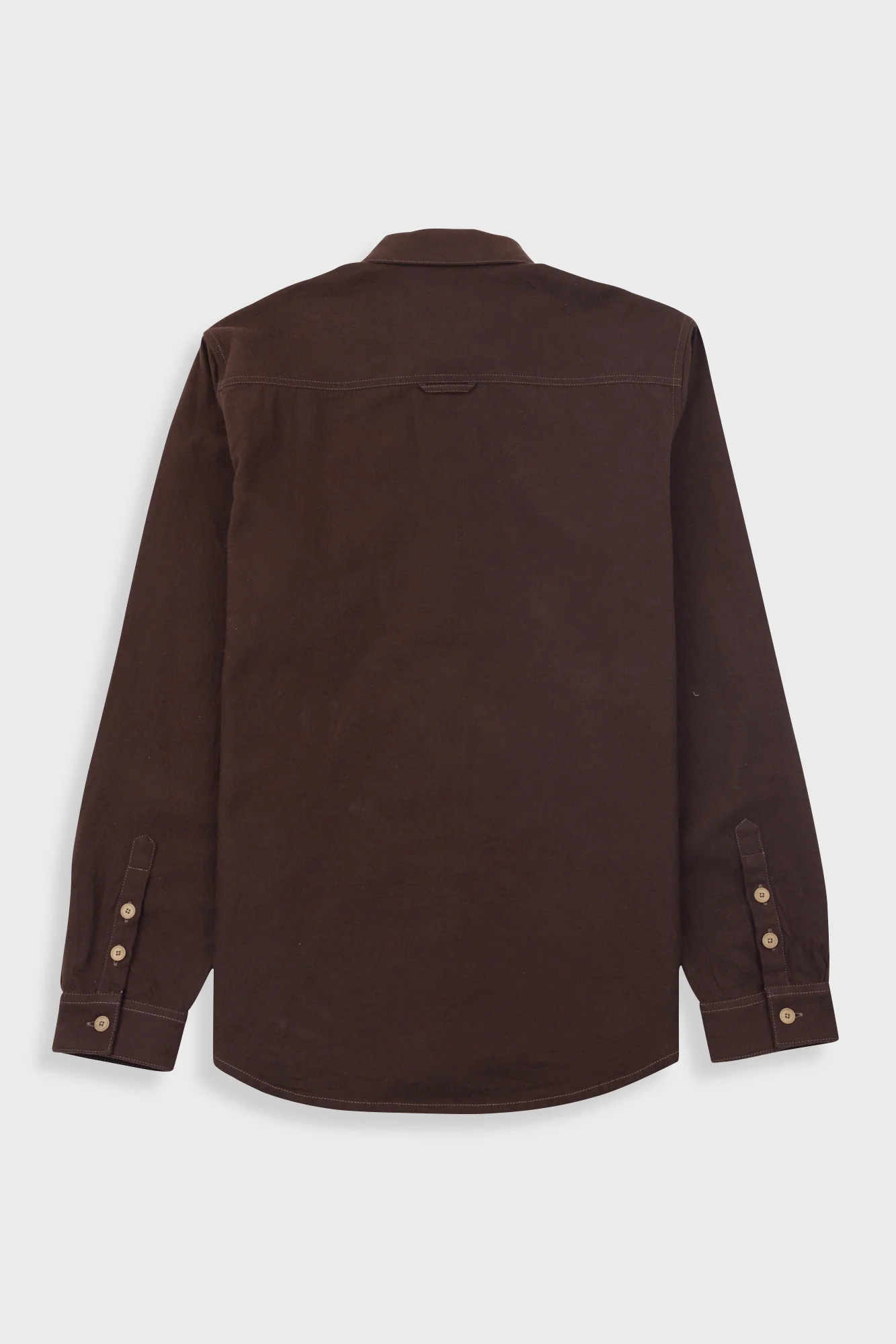 Relaxed Fit Shirt - Espresso Flannel - Image 9