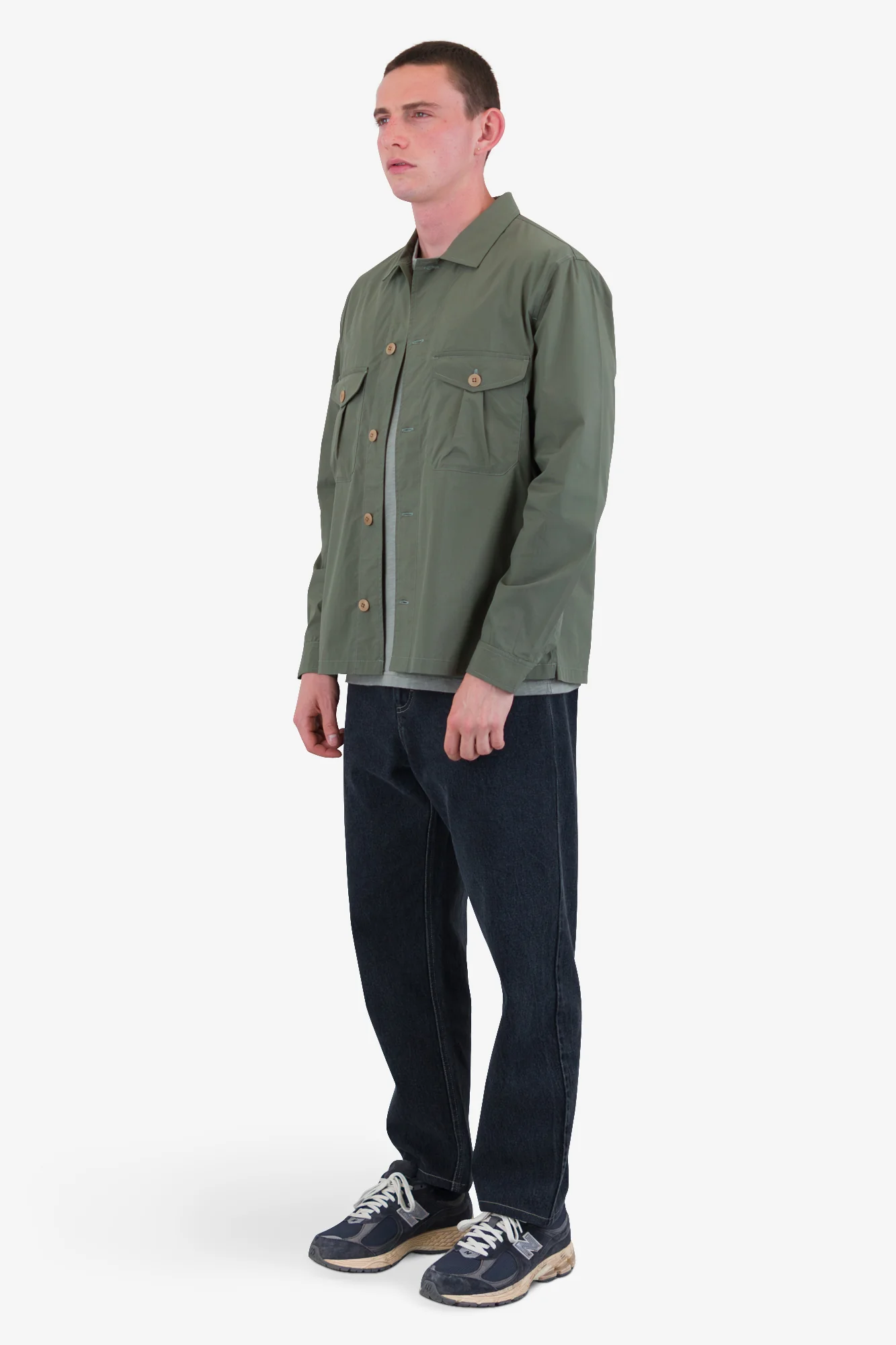 Revere Overshirt - Dark Sage - Image 3