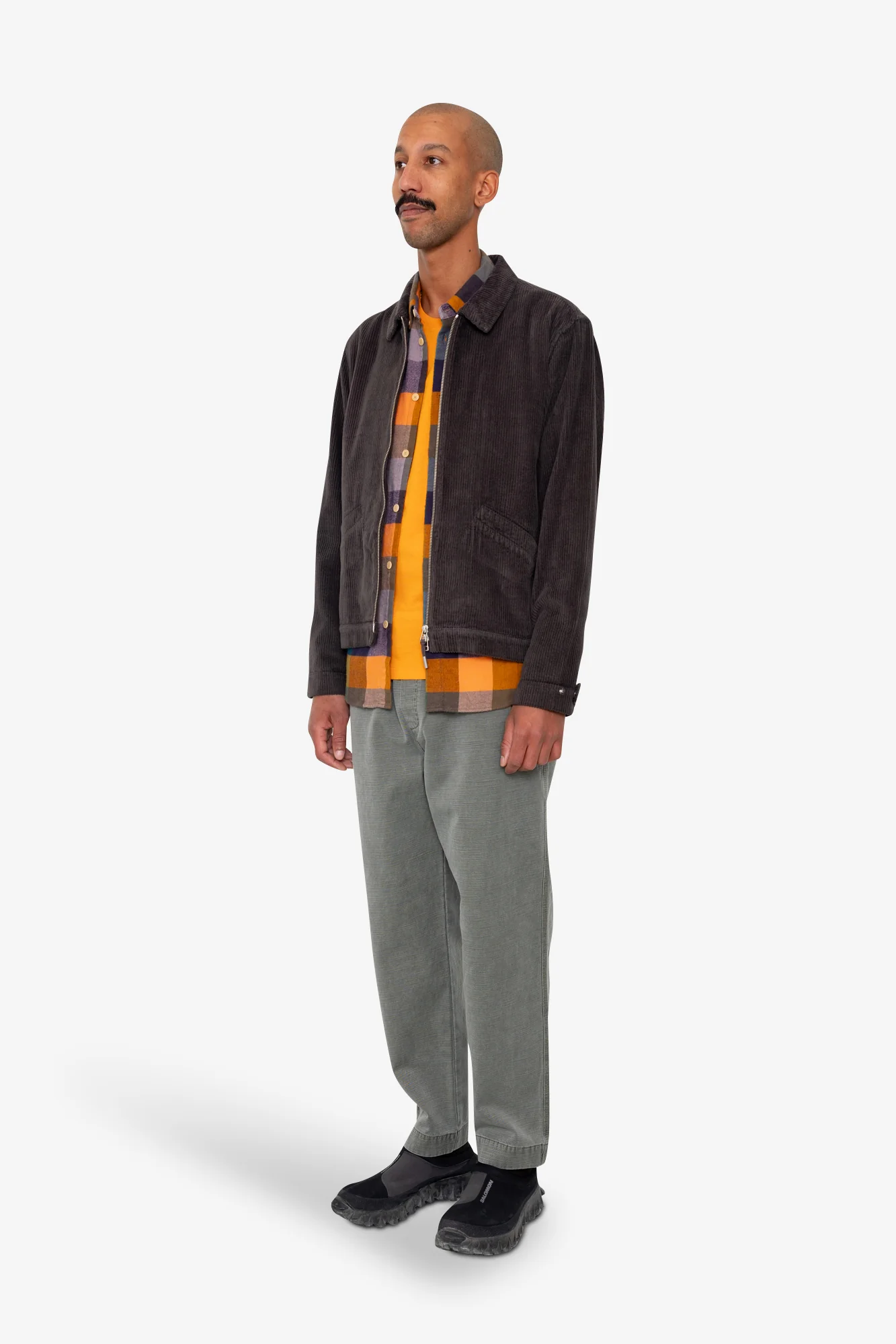 Signal Blouson - Black Grape Chunky Cord - Image 3