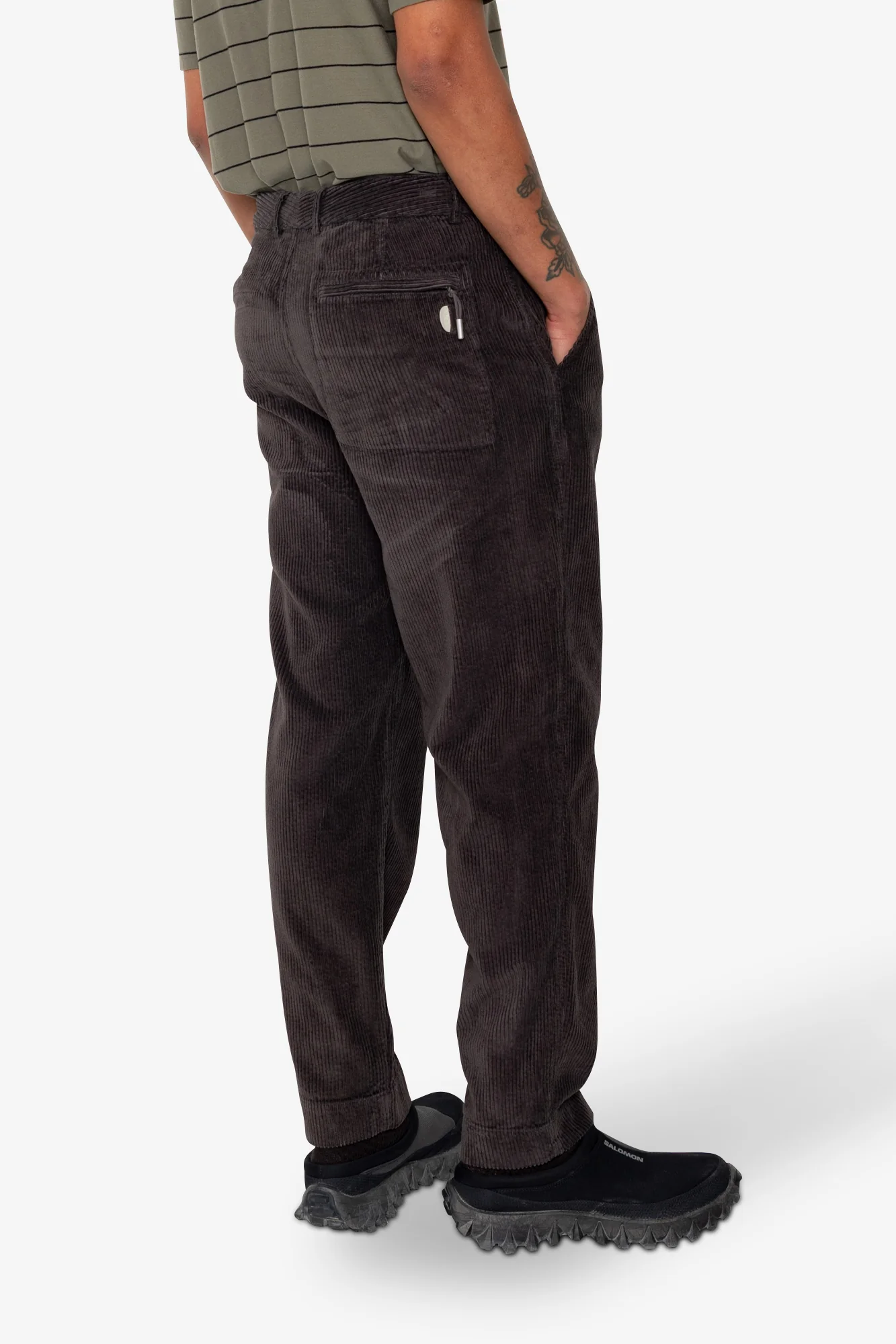 Signal Pant - Black Grape Chunky Cord - Image 7