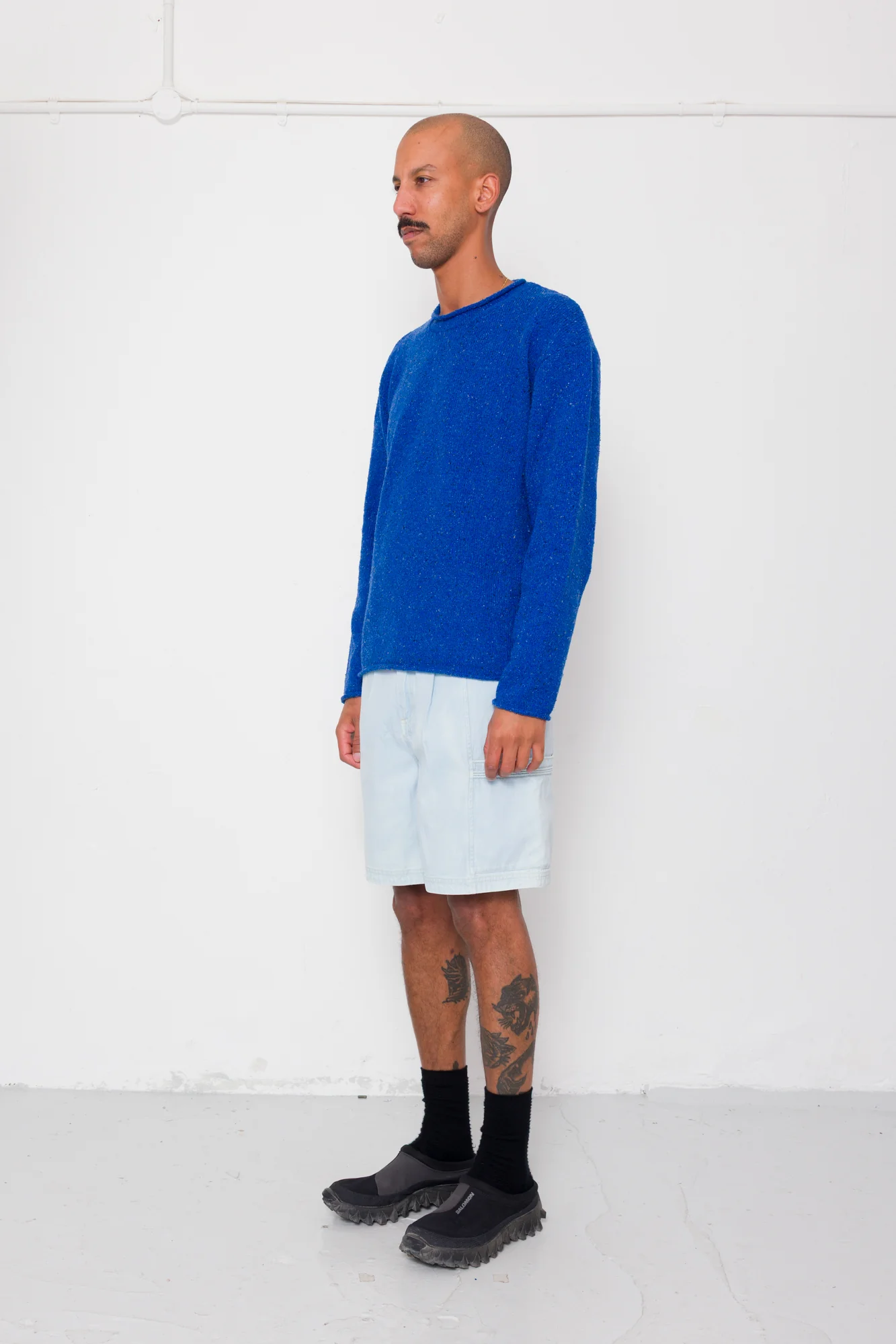 Slouch Crew - Bright Blue - Image 4