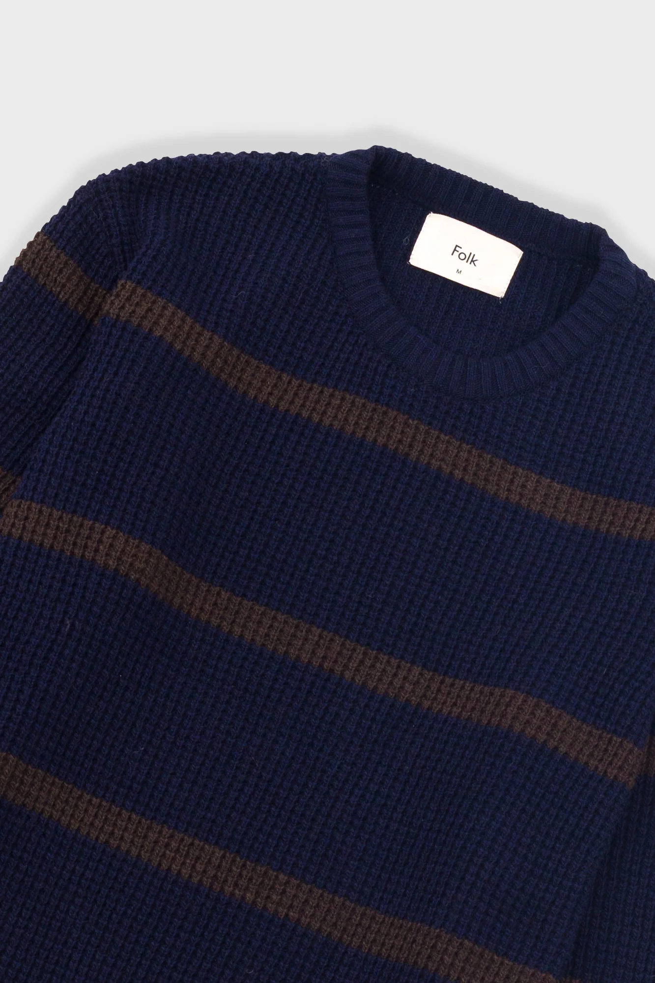 Waffle Crew - Navy Espresso Stripe - Image 5