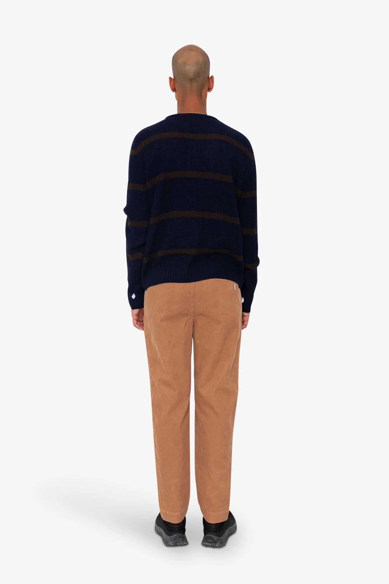Waffle Crew - Navy Espresso Stripe - Image 8