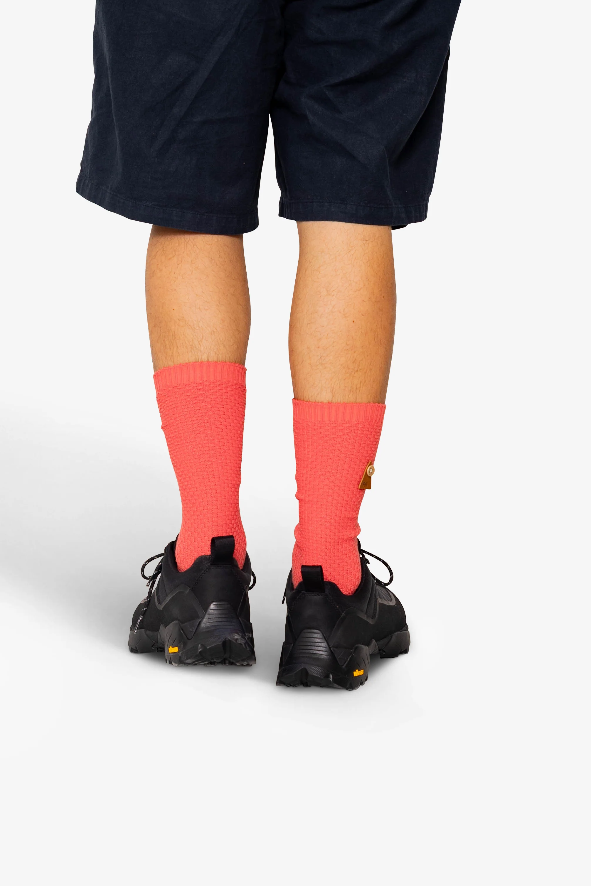 Waffle Socks - Dark Pink - Image 4