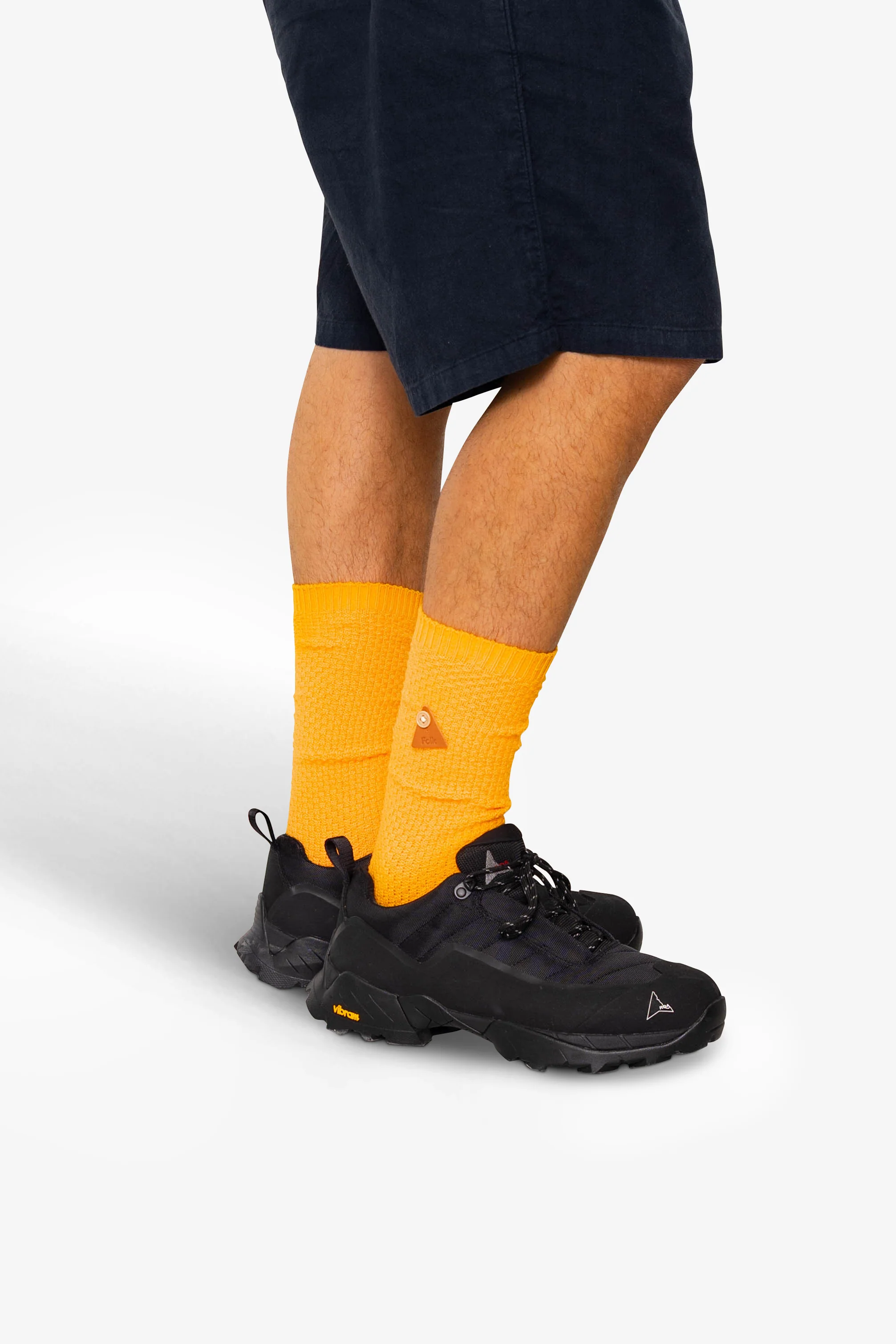 Waffle Socks - Pumpkin - Image 3