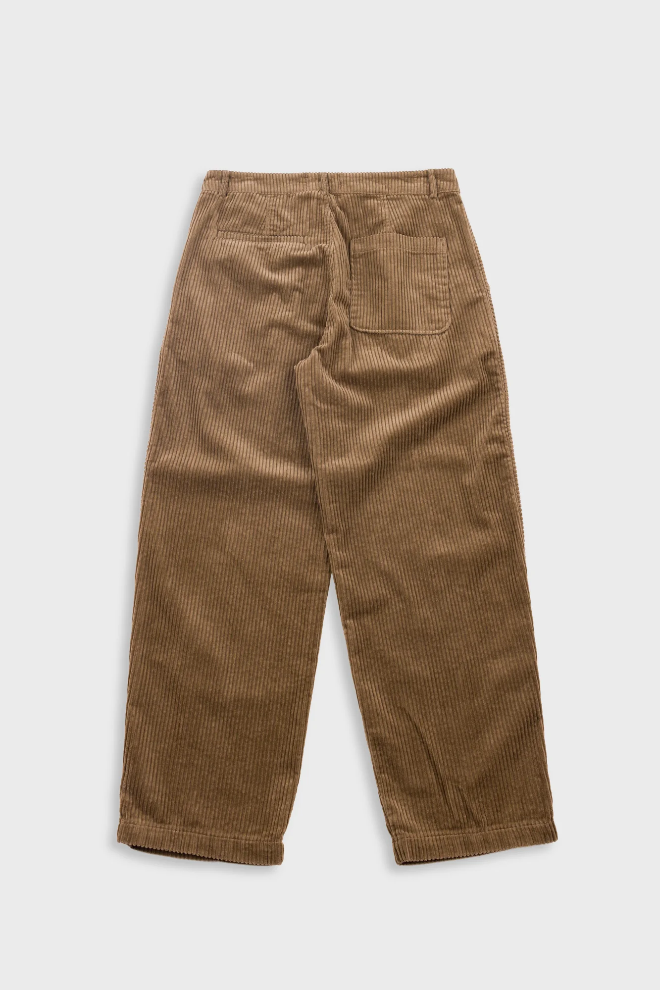 Wide Fit Trouser - Soft Brown Chunky Cord - Image 11