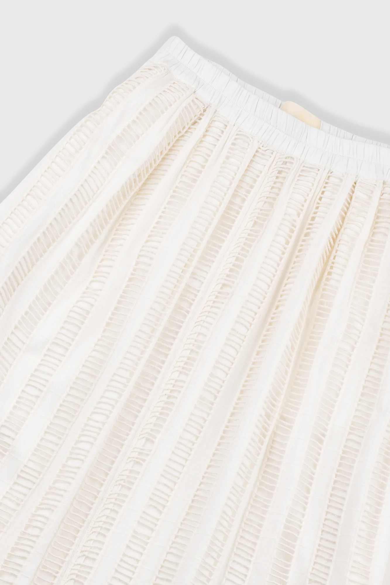 Full Seam Skirt - Ecru Ladder Embroidery - Image 5