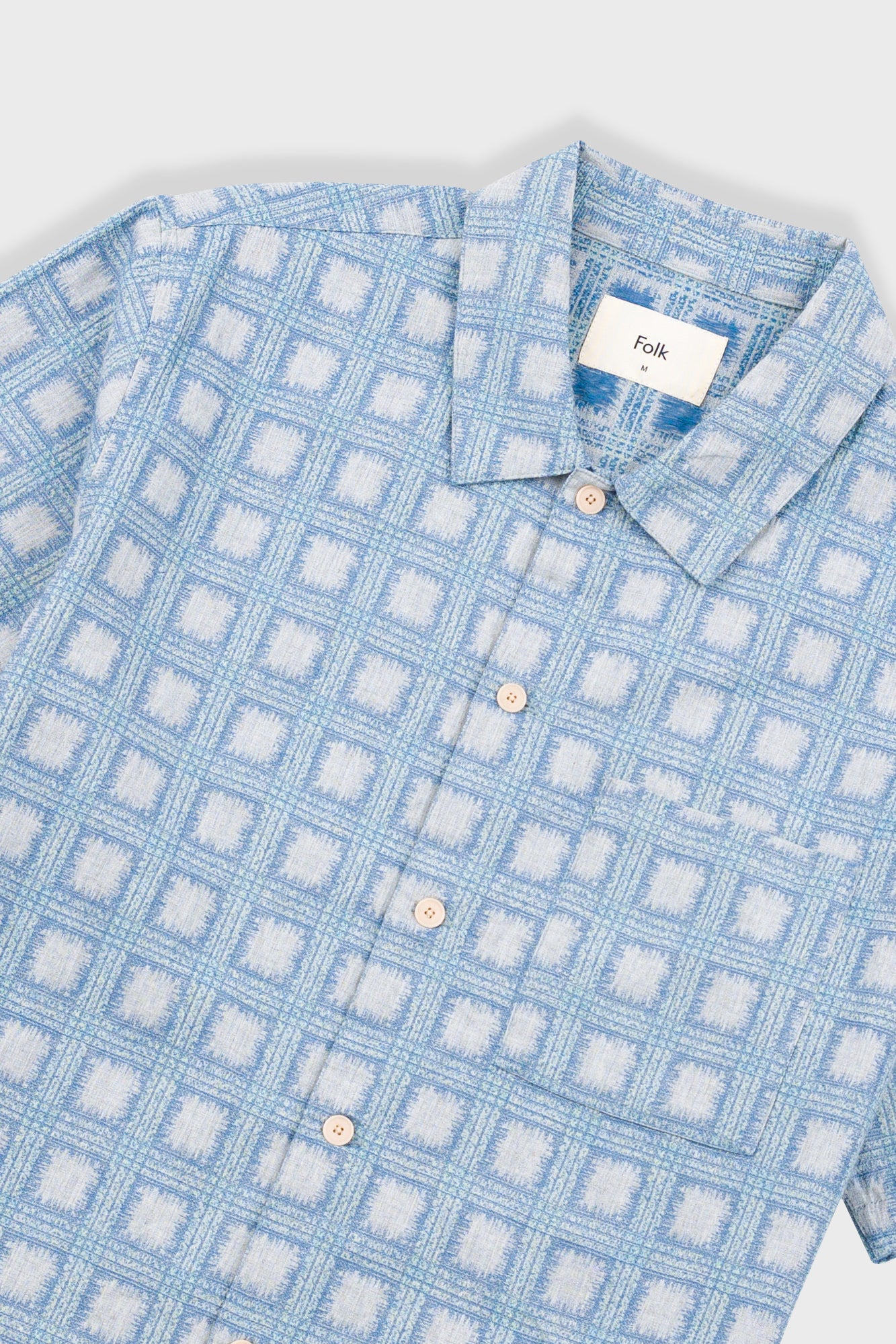Gabe Shirt - Blue Tile Tapestry - Image 3