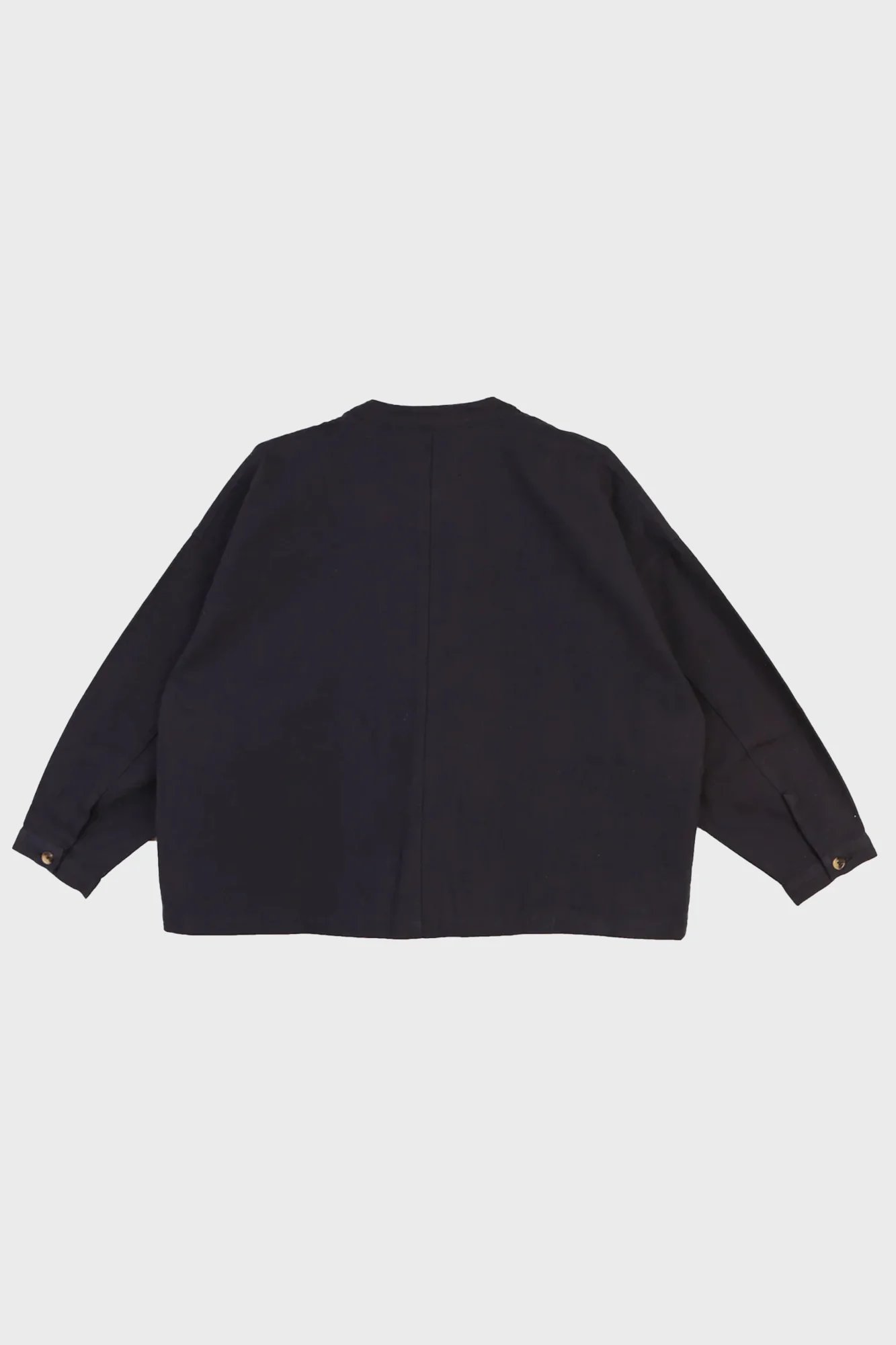 L.F.Markey | Wide Chore Coat - Navy - Image 3