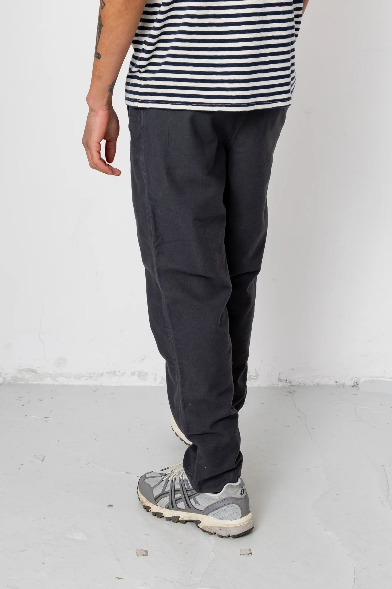 Lean Assembly Pant - Charcoal Moleskin - Image 4