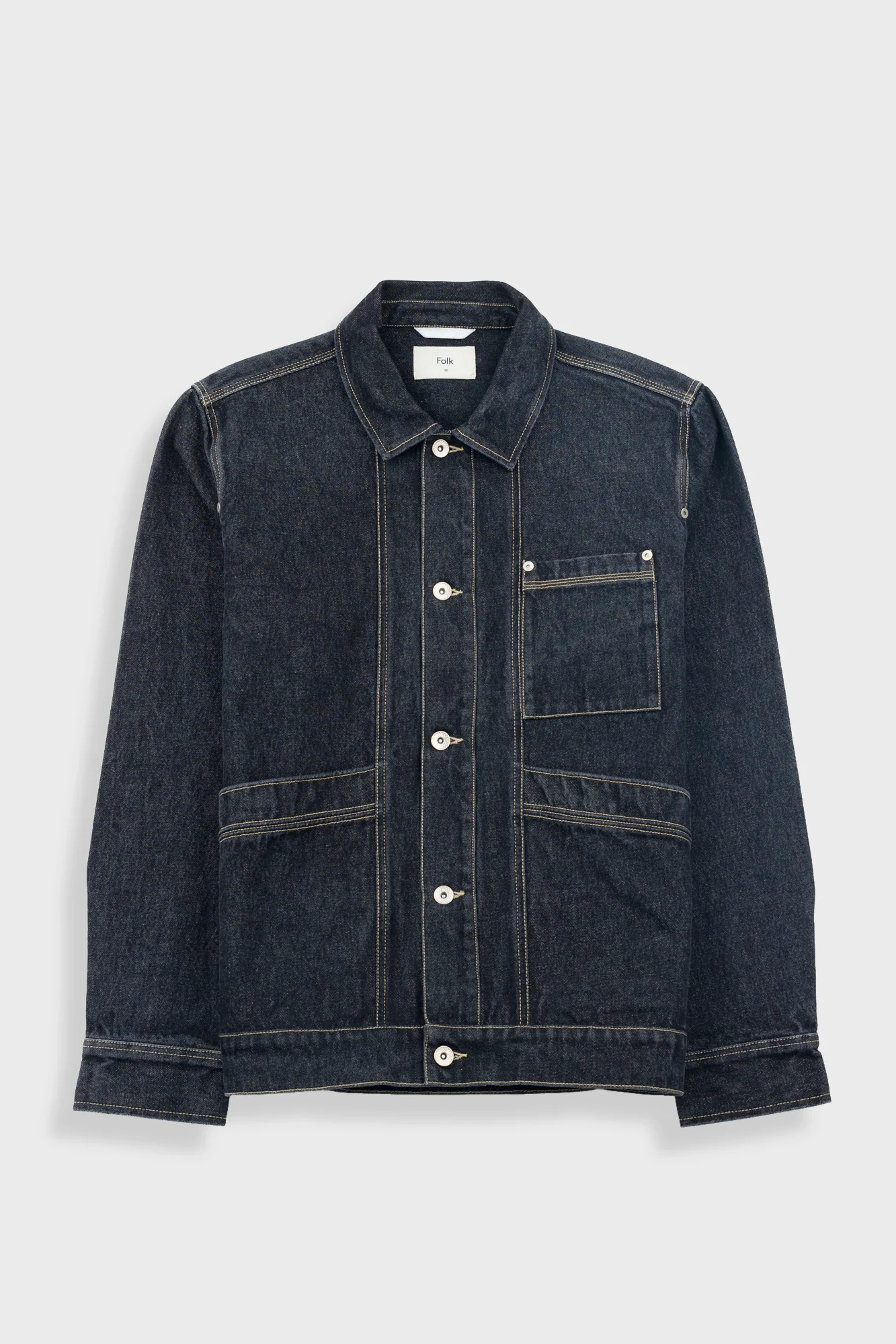 Meyer Jacket - Black Washed Denim