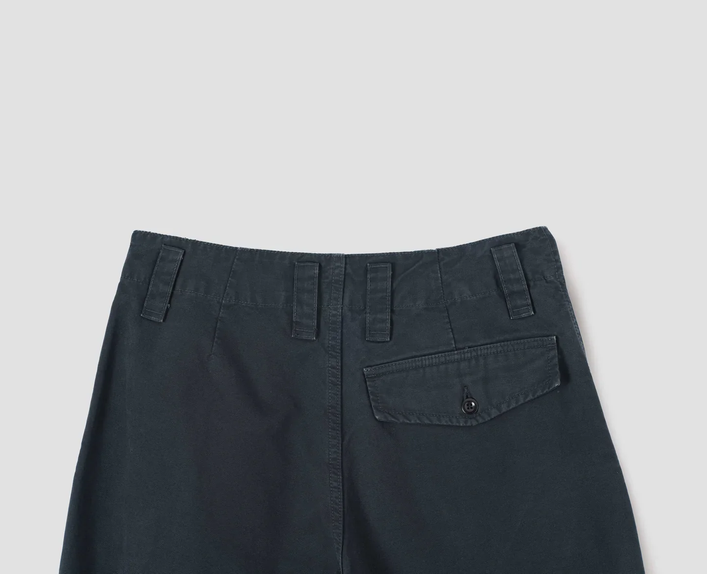 MHL | Slant Pocket Trousers - Petrol - Image 4