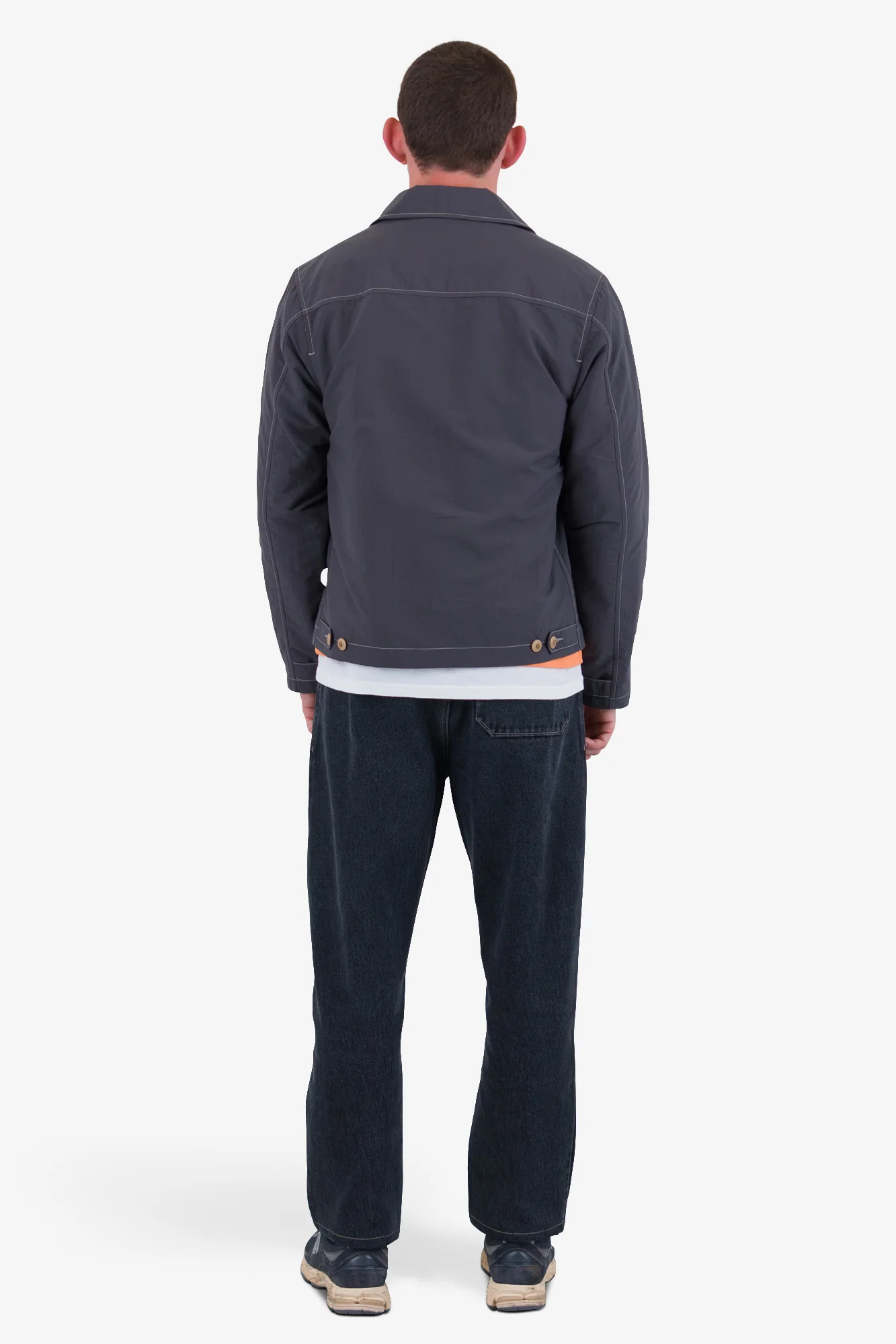 Prism Jacket - Charcoal Nylon - Image 9