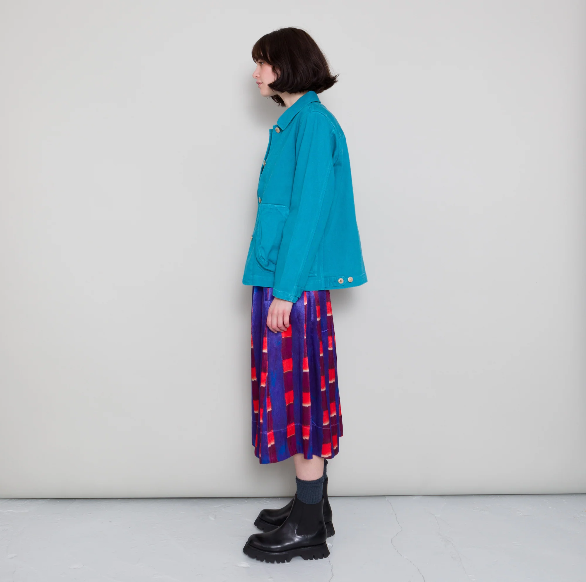 Prism Jacket - Verdigris Twill - Image 5