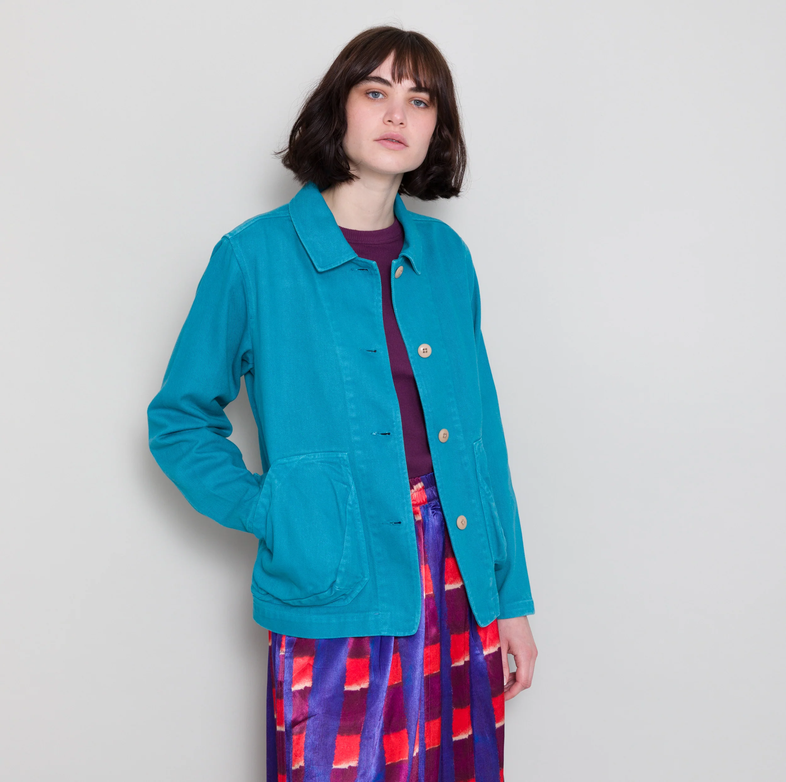 Prism Jacket - Verdigris Twill - Image 7