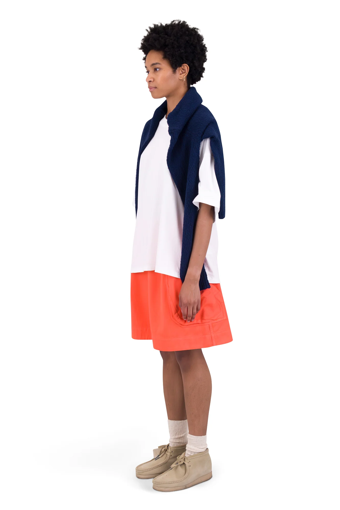 Prism Skirt - Coral Twill - Image 3