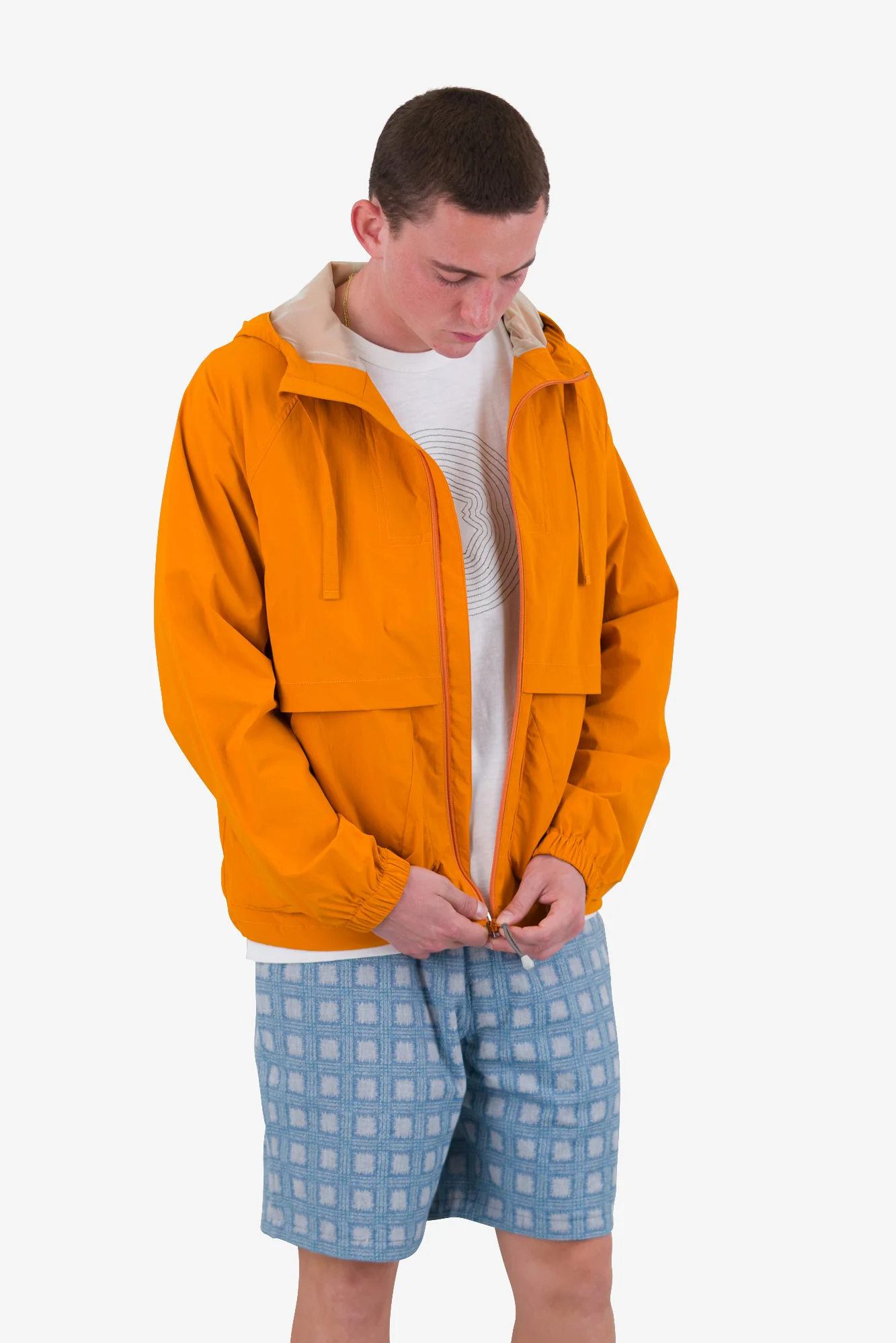 Prism Zip Thru - Orange - Image 6