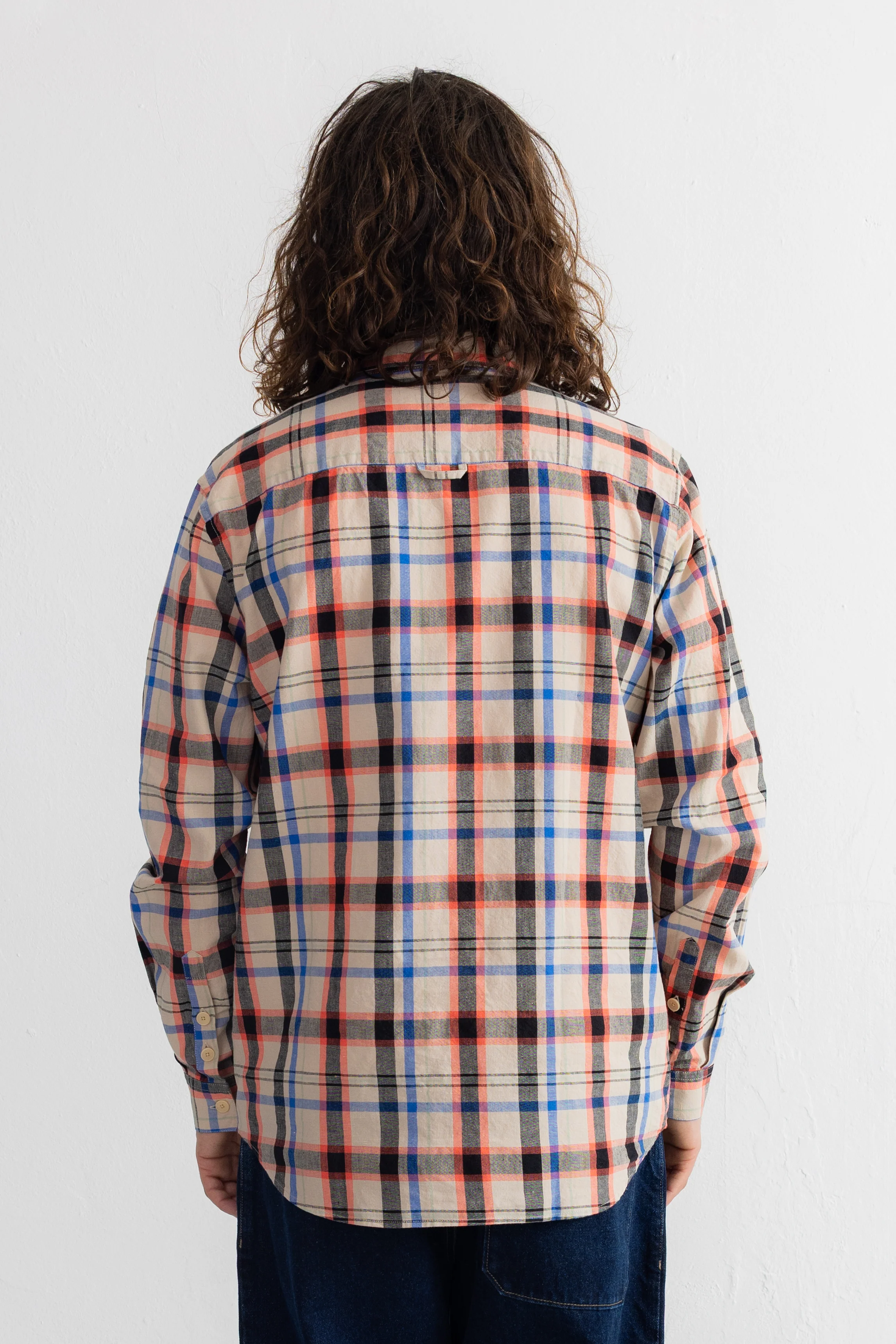 Relaxed Fit Shirt - Ecru Multi Check - Image 4