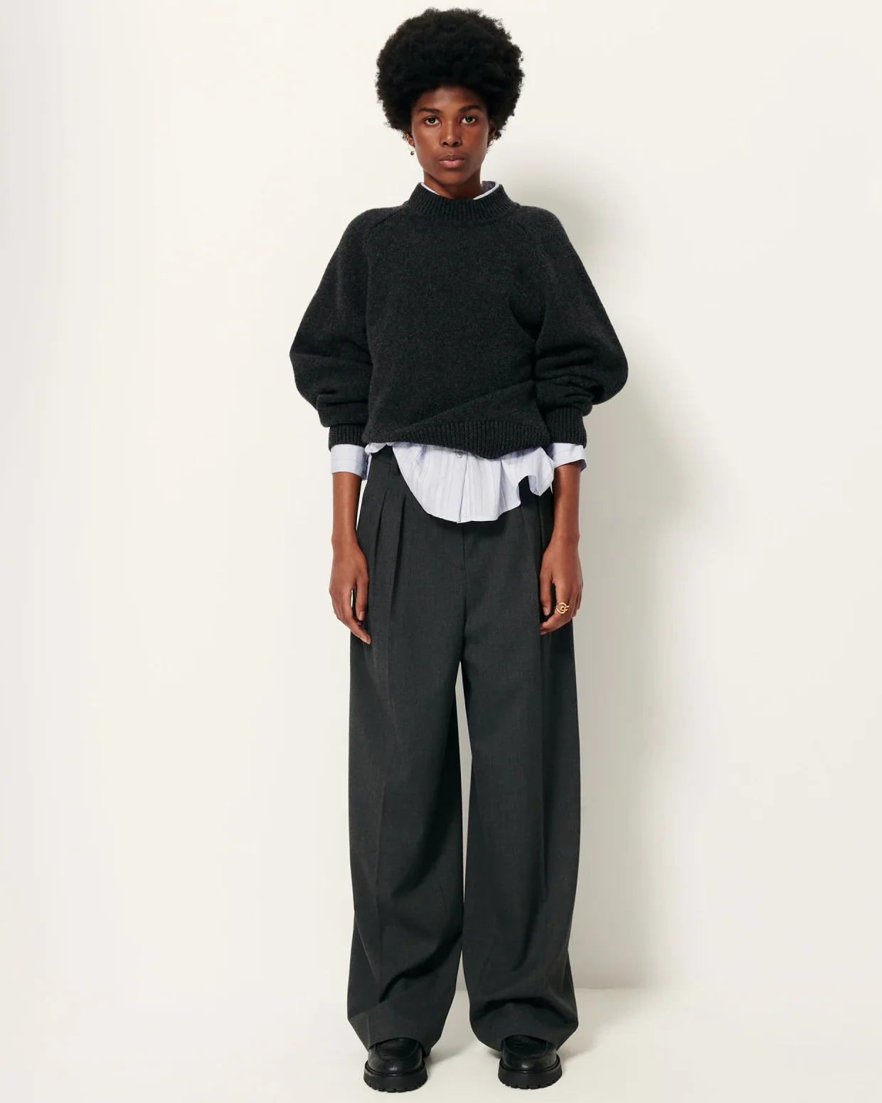 Sessun | Emilio Pants - Greysand - Image 2